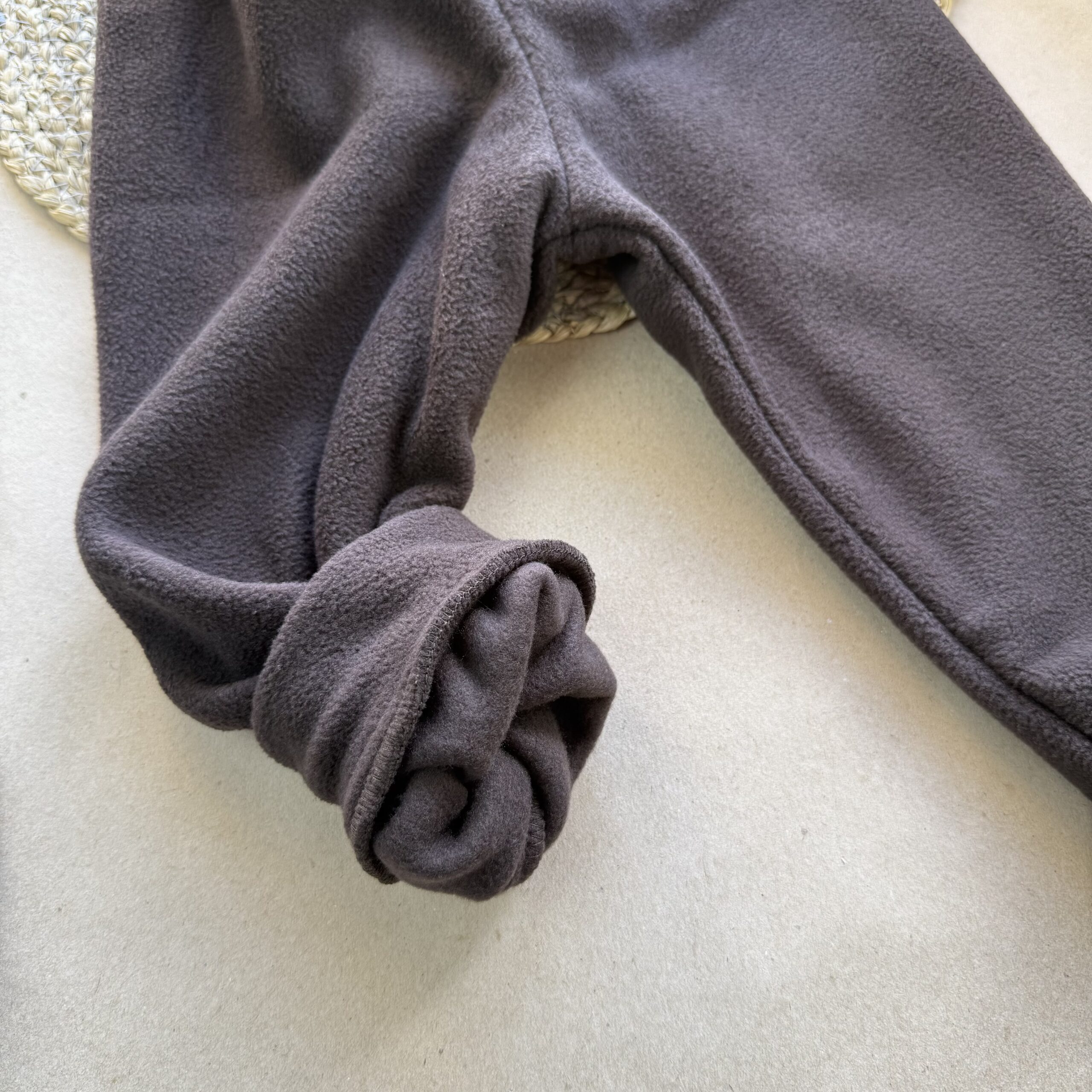 Штани шоколад фліс полар