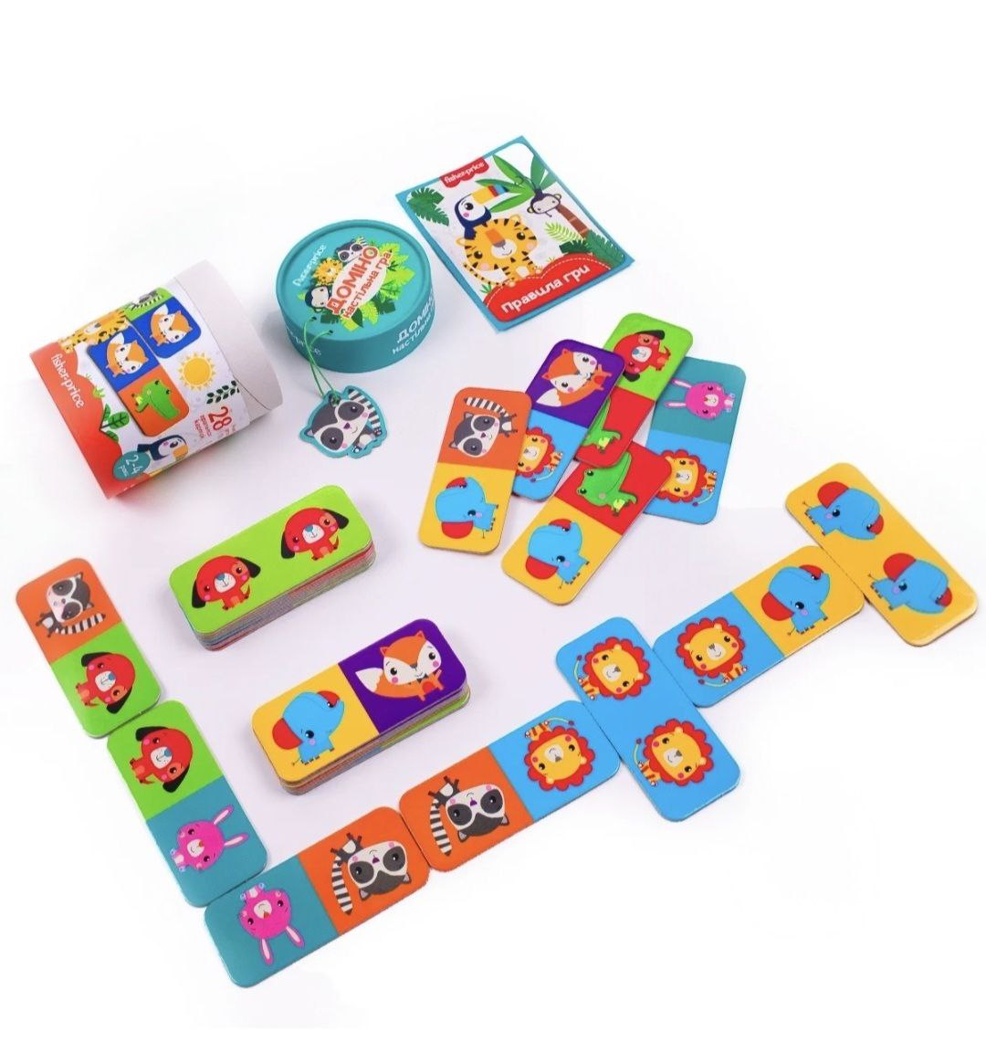 Настільна гра Fisher Price. Доміно