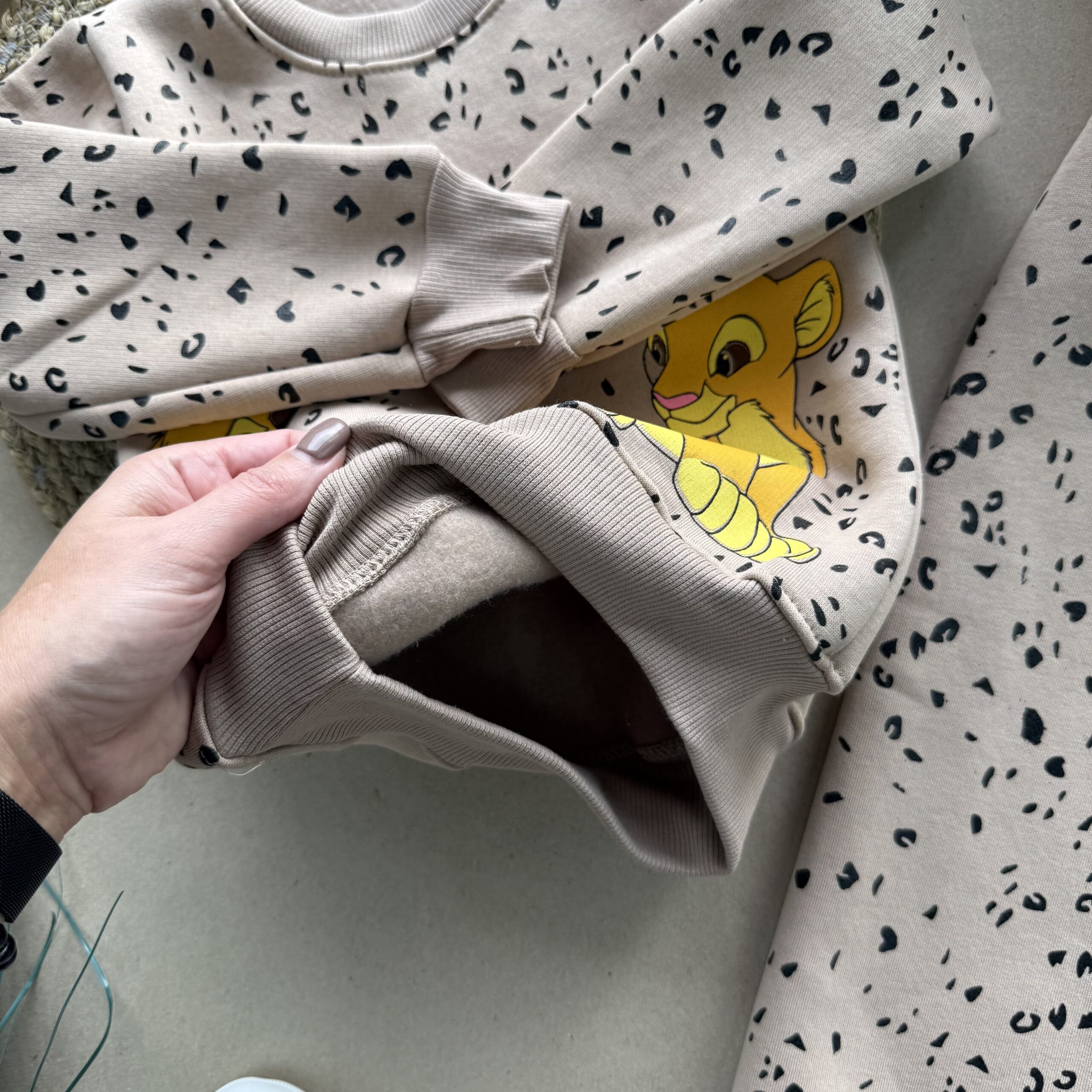 Костюм тринитка левенята