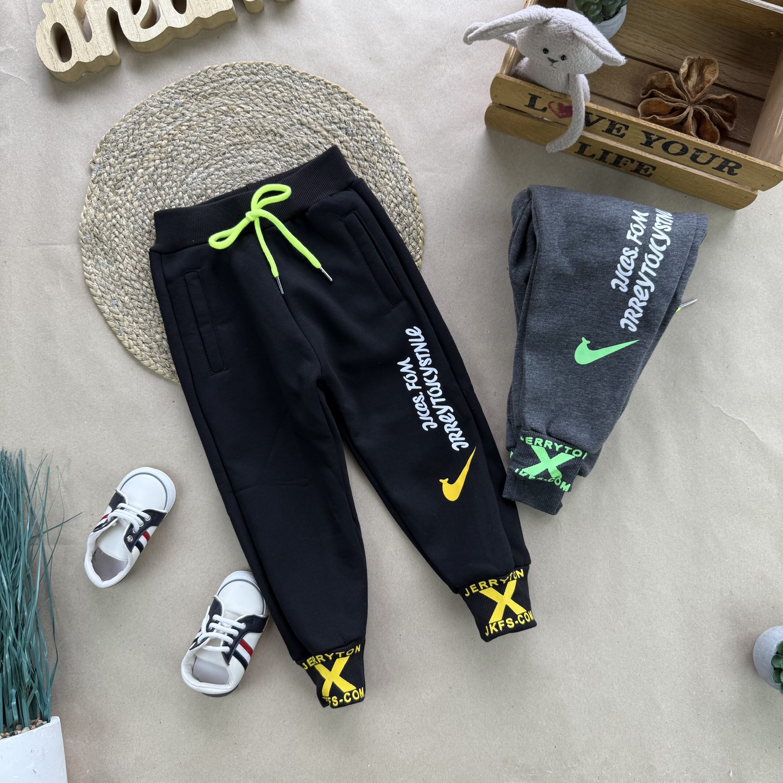 штани утеплені принт х 98-110