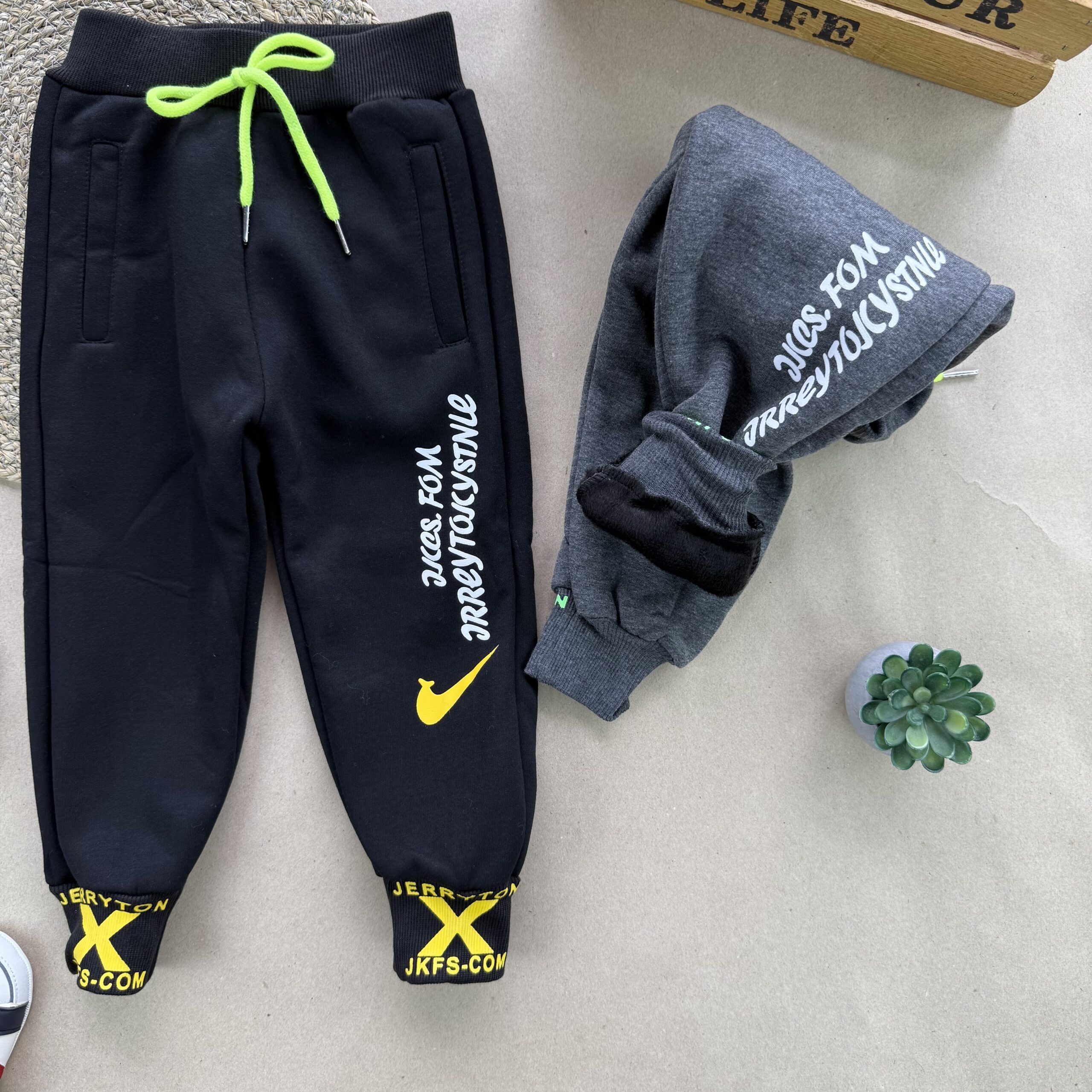 штани утеплені принт х 98-110