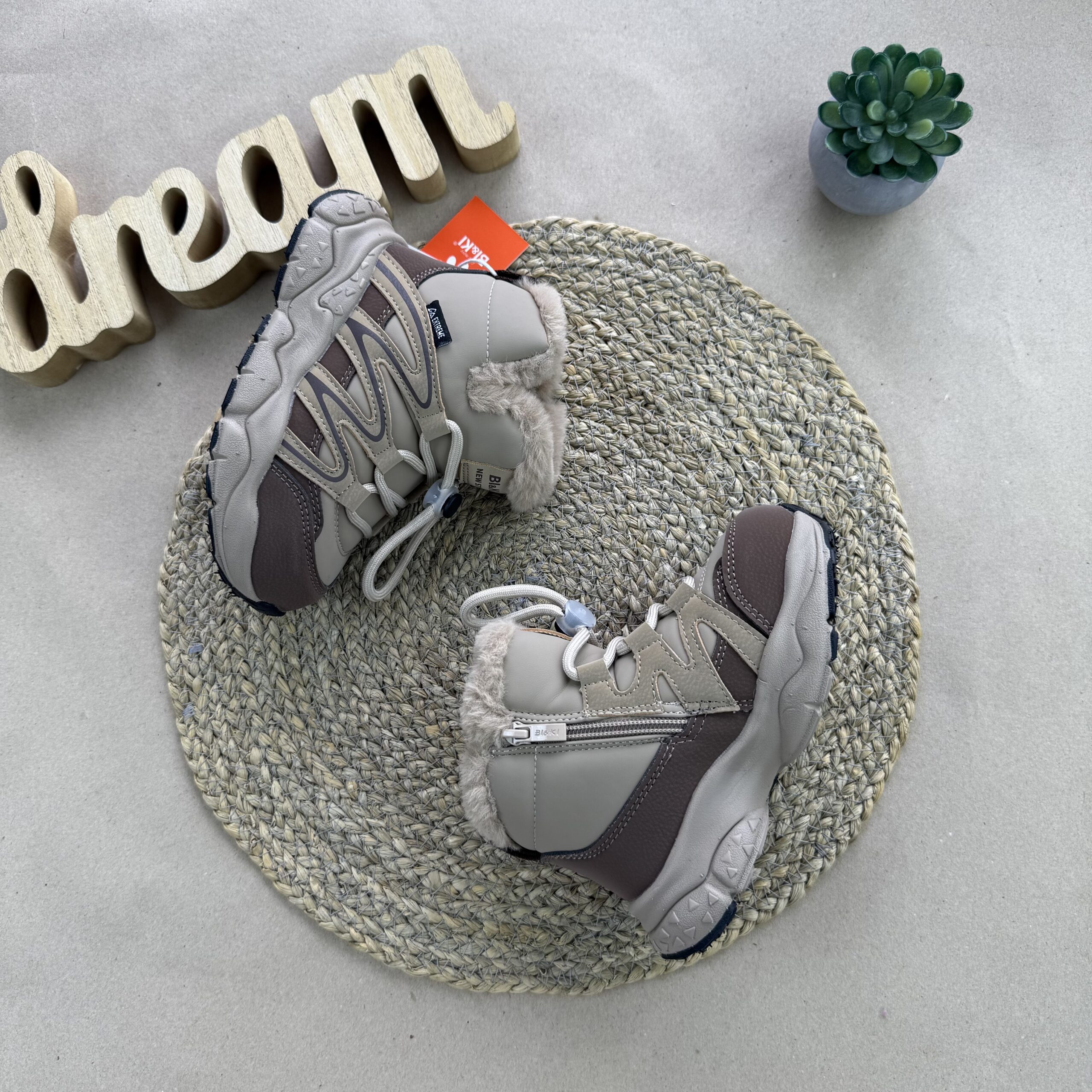 Хайтопи зимові мокко 27-32