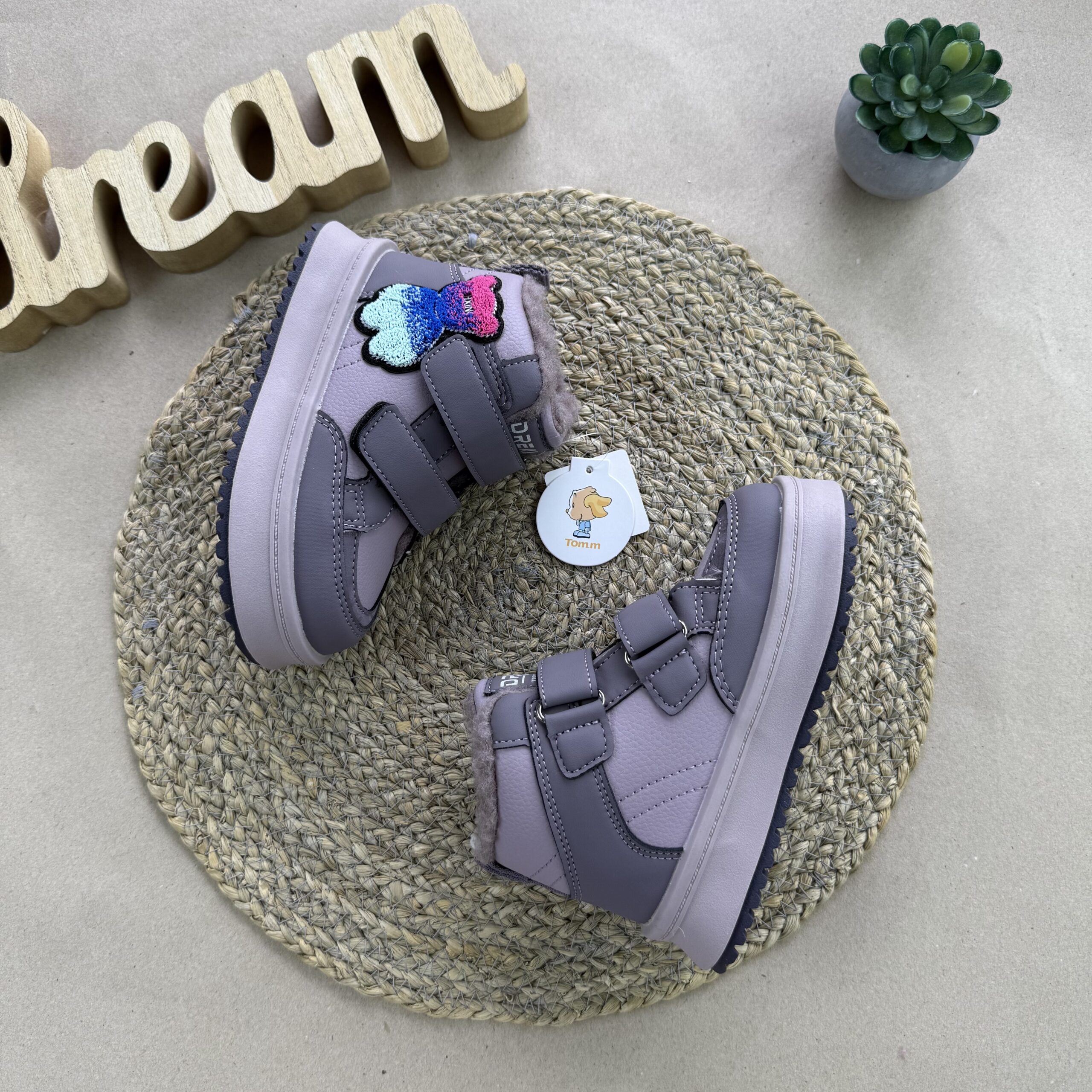 Хайтопи зимові dream бузкові 27-32