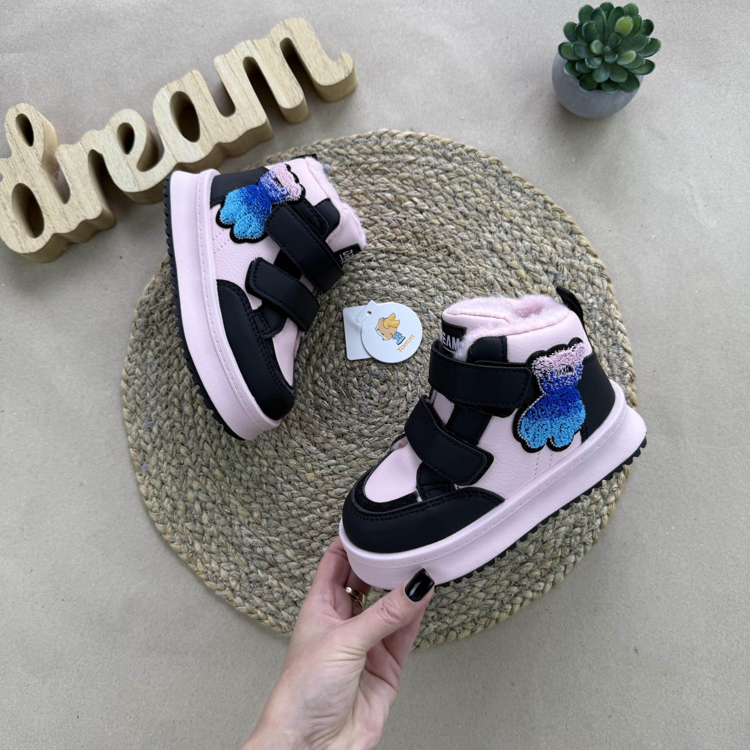 Хайтопи зимові dream рожеві 27-32