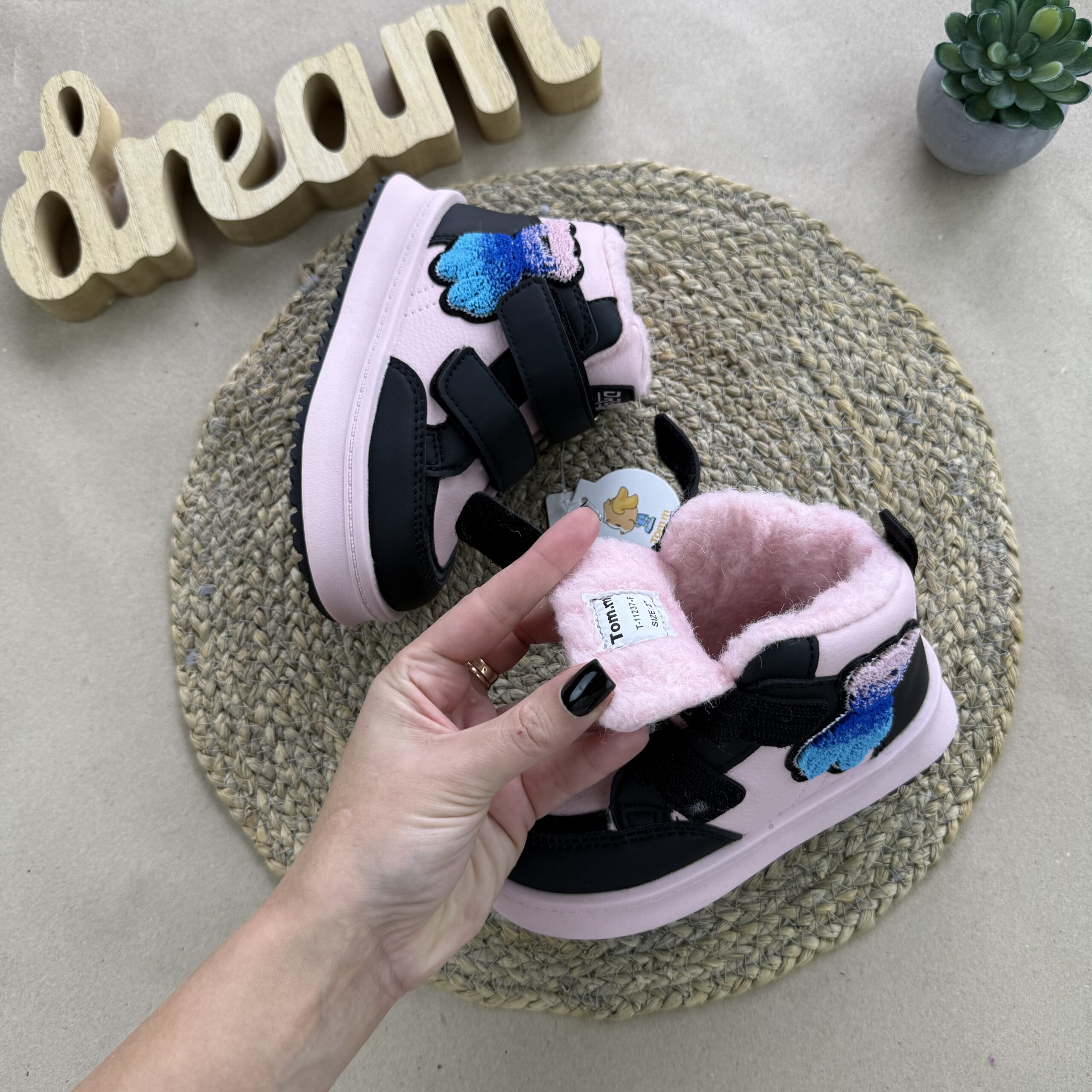 Хайтопи зимові dream рожеві 27-32