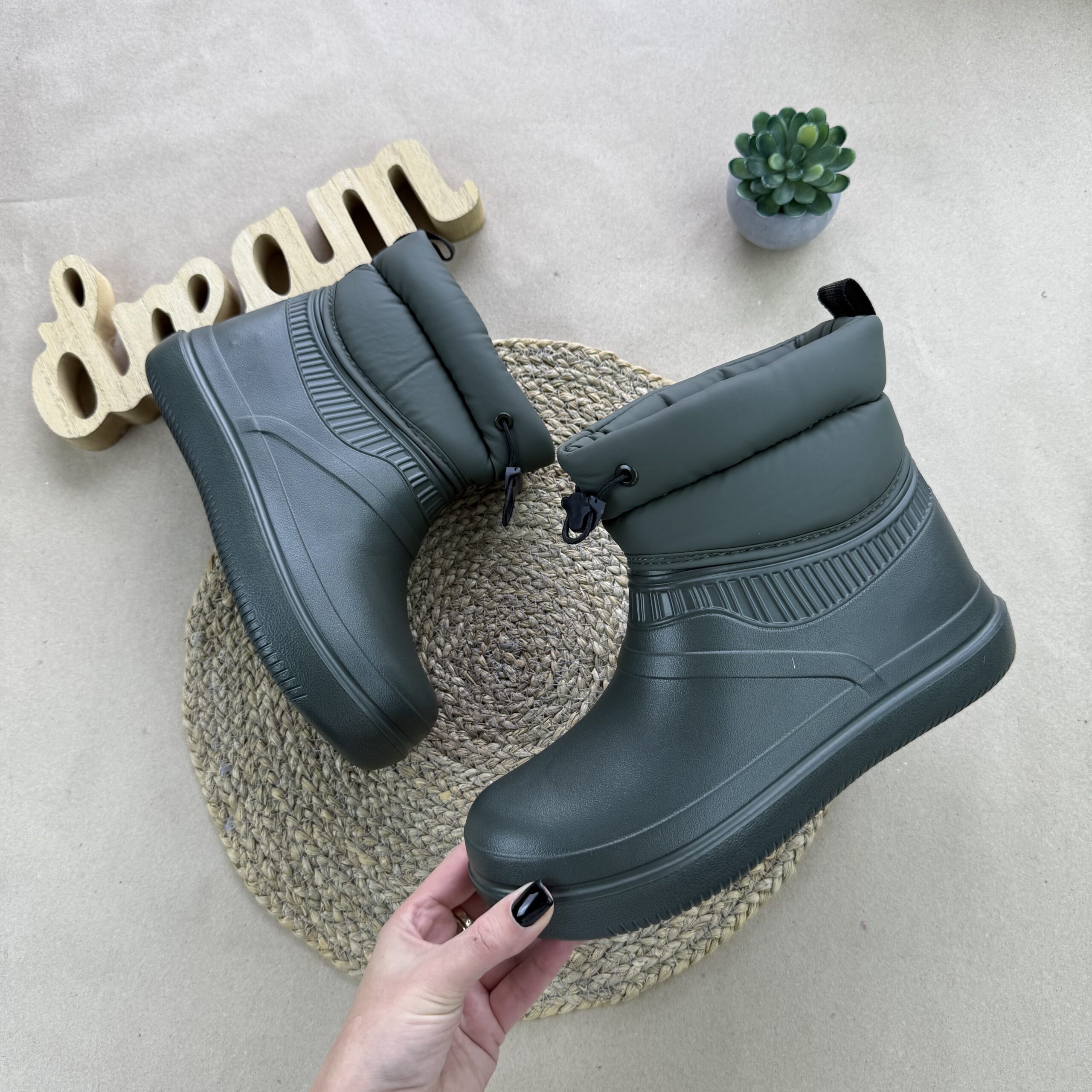 Дутики гумові жіночі