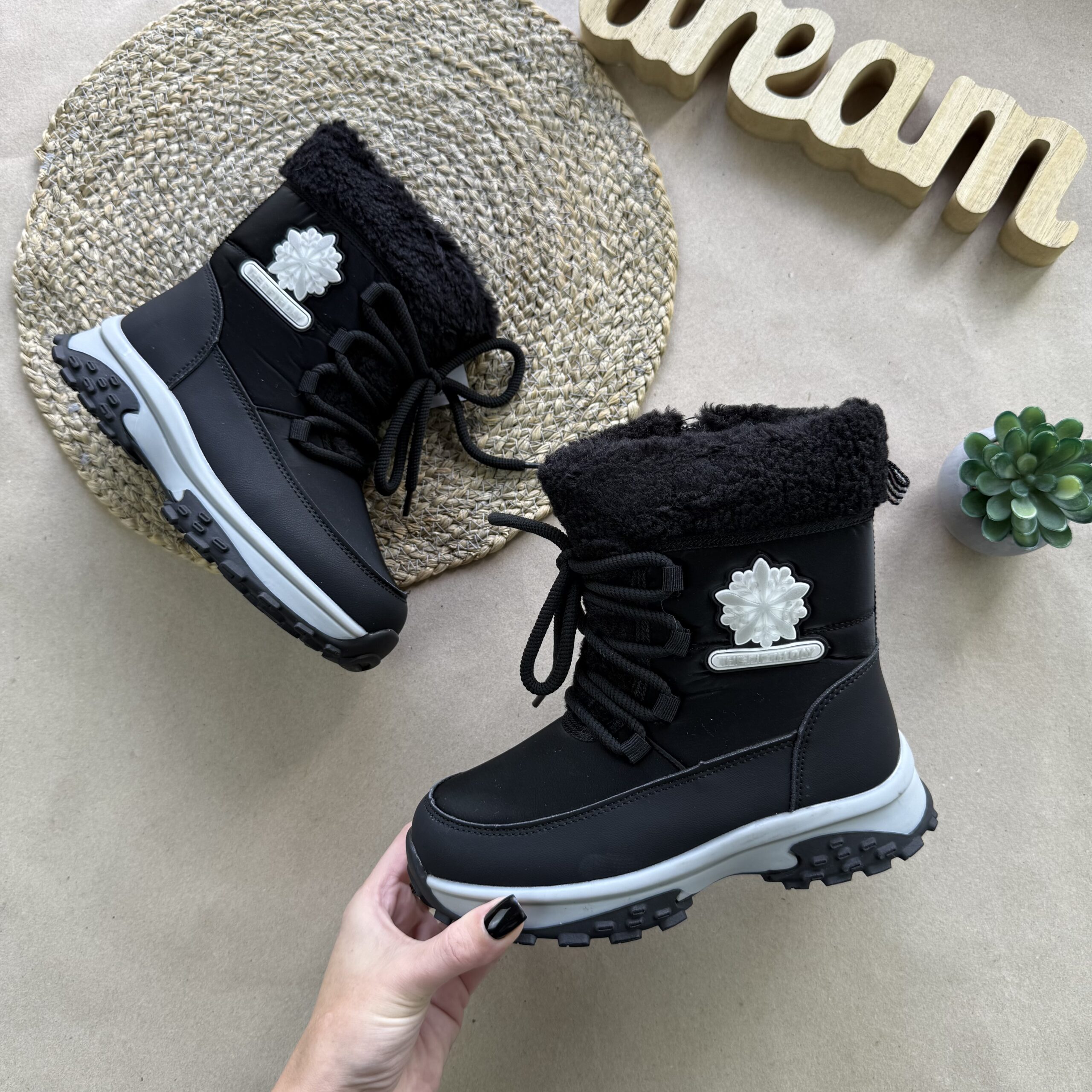 Термодутики чорні 32-37 сніжинка