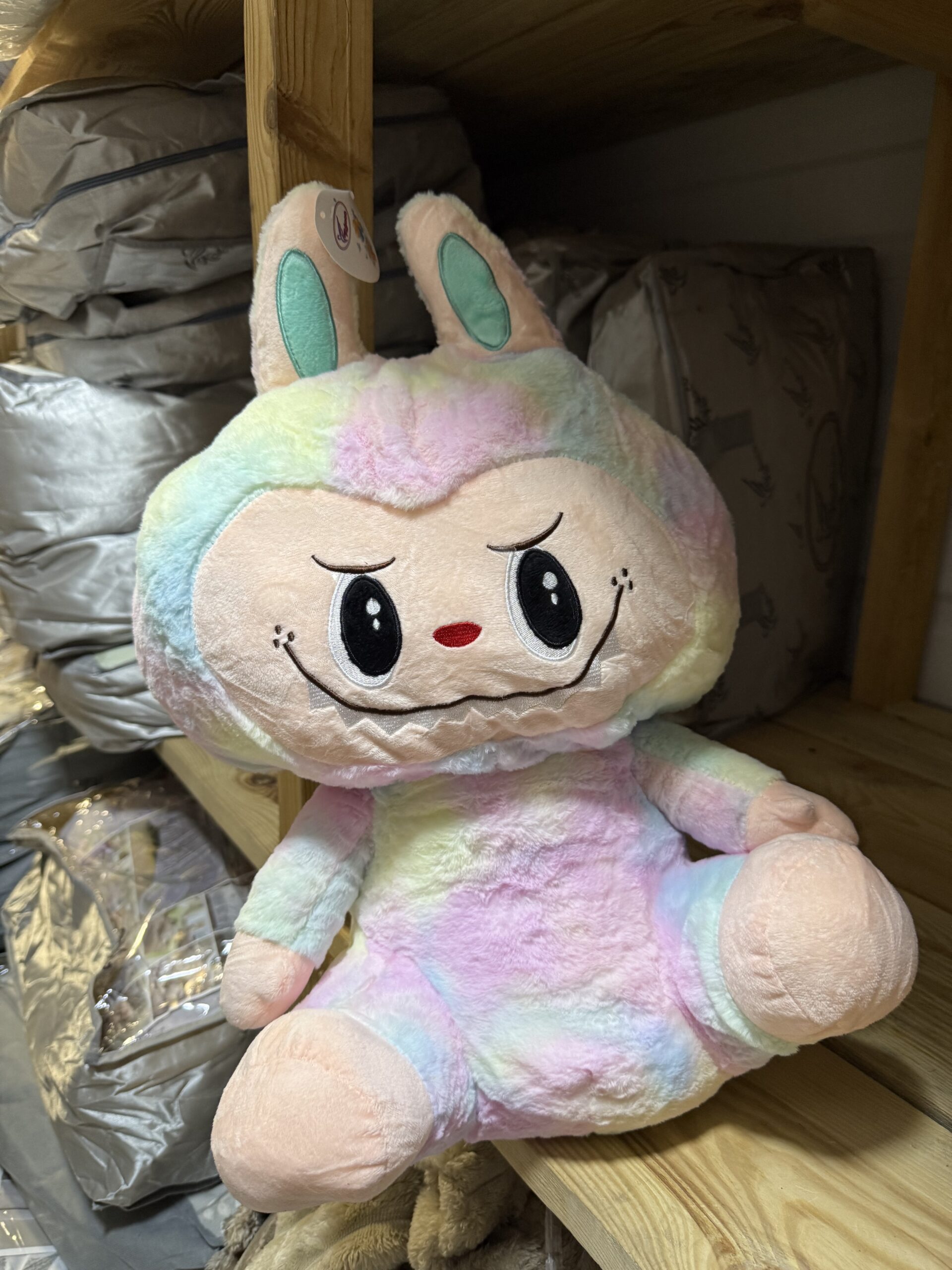 Іграшка подушка лабуба градієнт рож сид