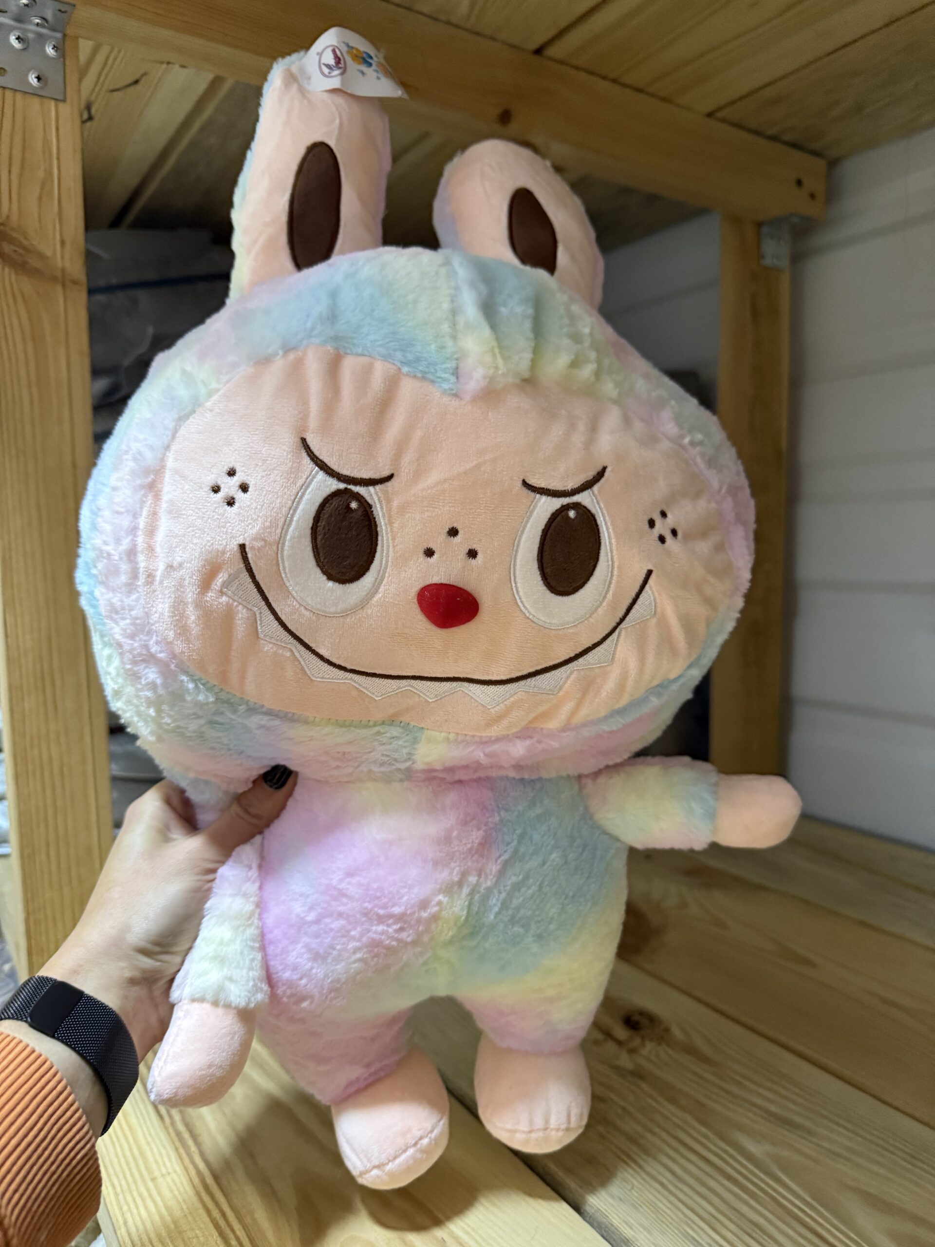 Іграшка подушка лабуба градієнт рож ст