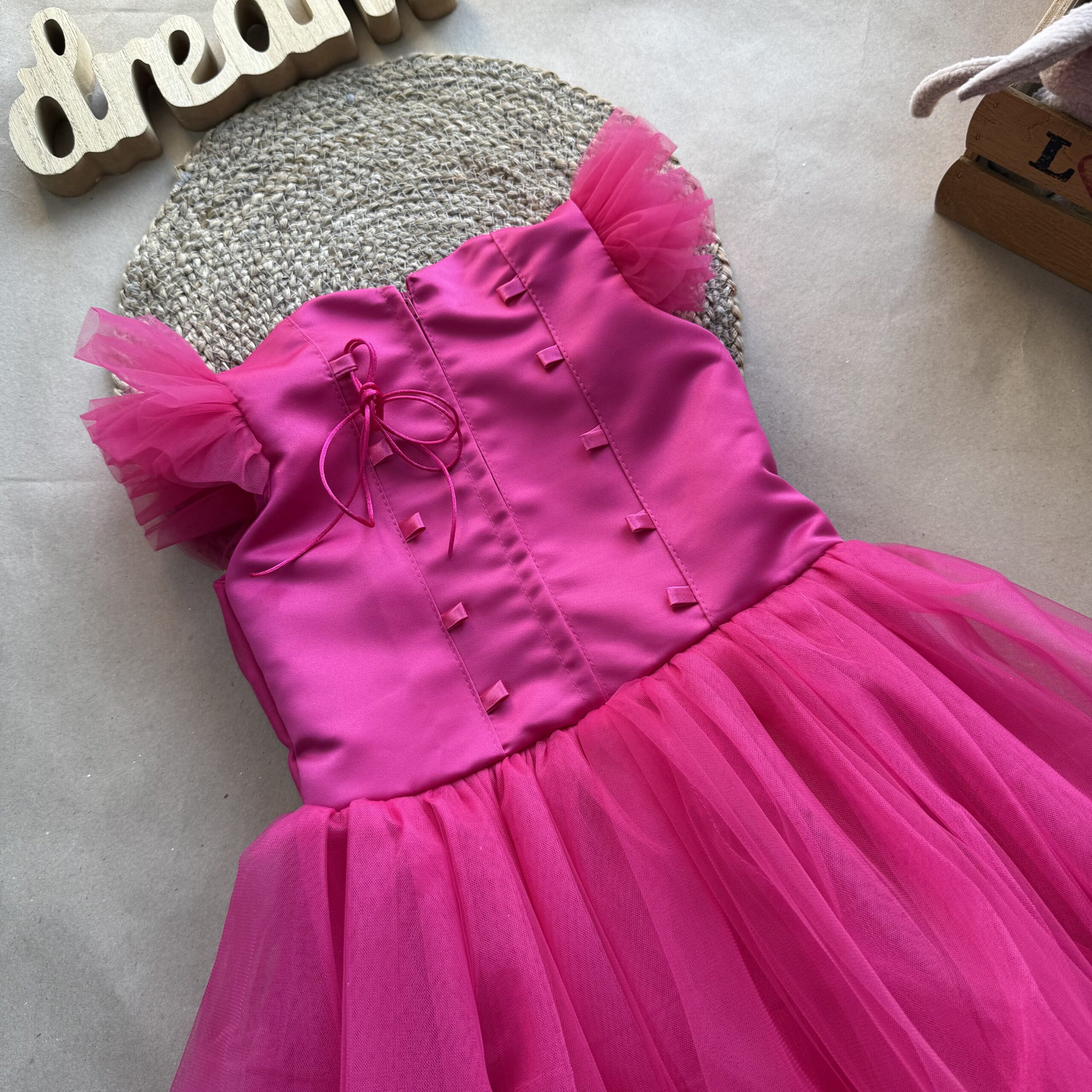 Сукня пишна малинка 5-8 років