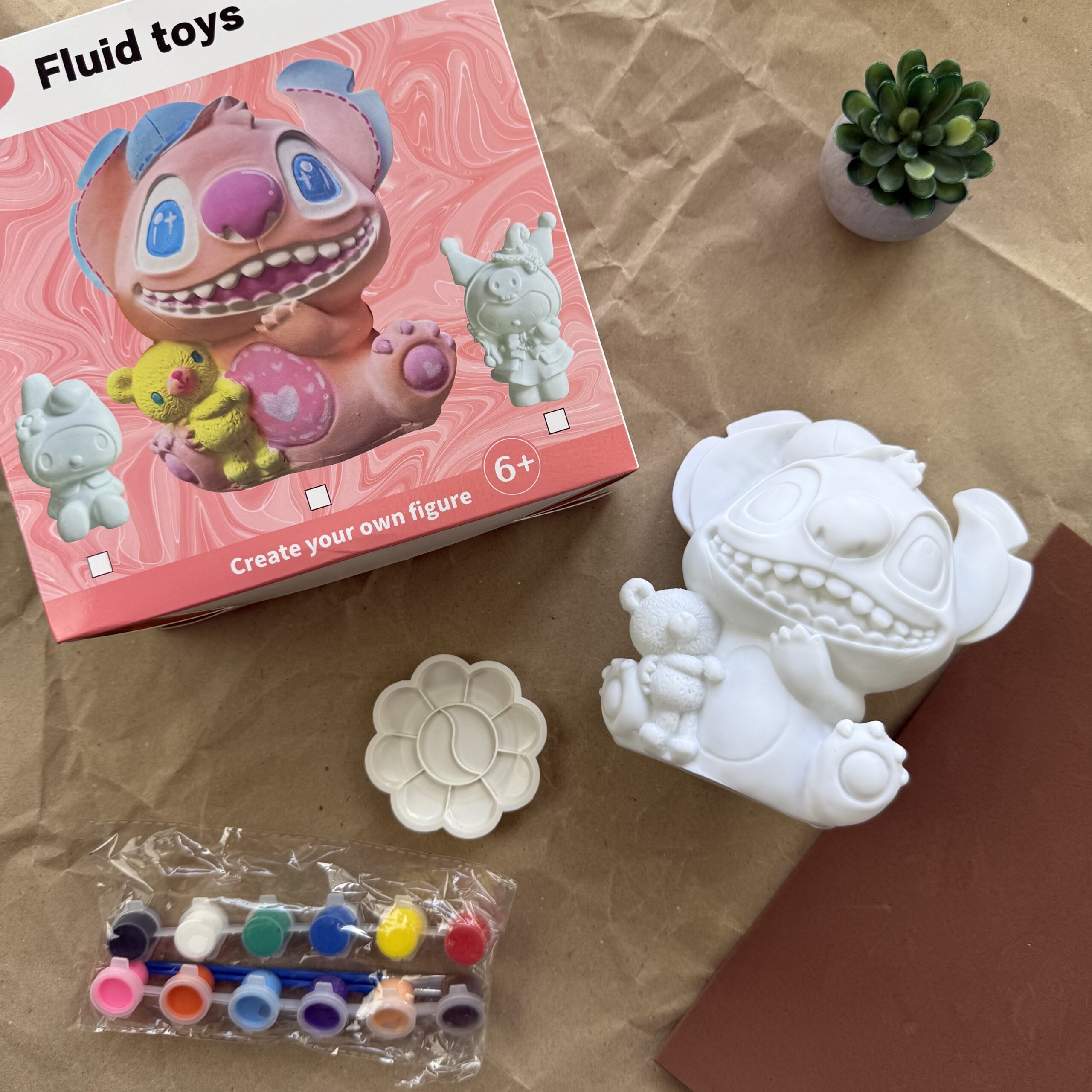 Скарбничка - дитячий набір для малювання стіч