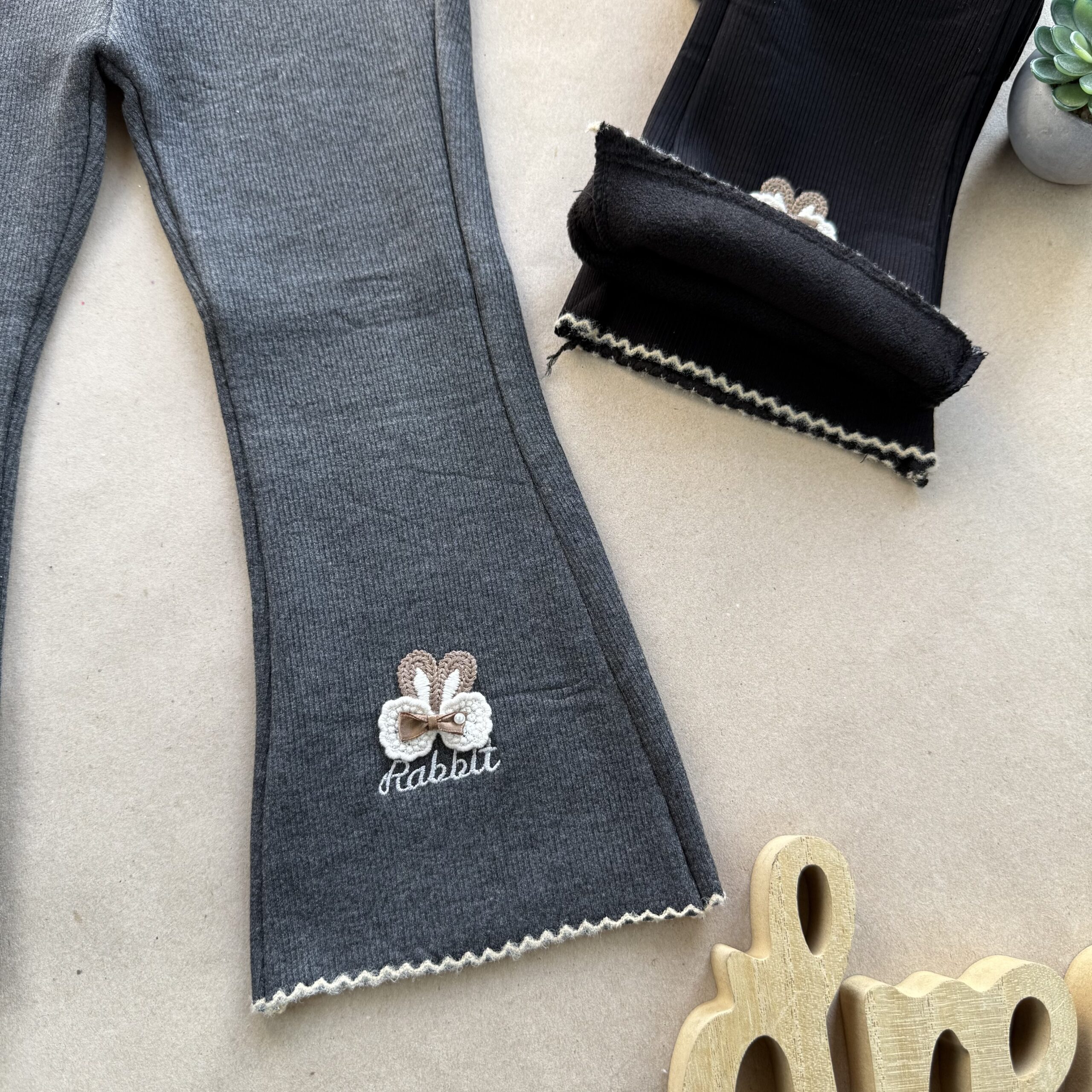 Лосини утеплені кльош 104-122 rabbit