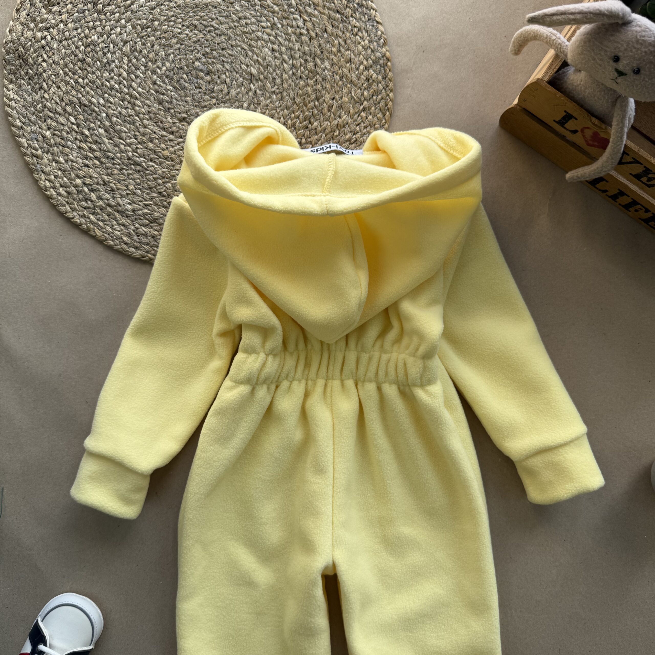 Ромпер фліс жовтий