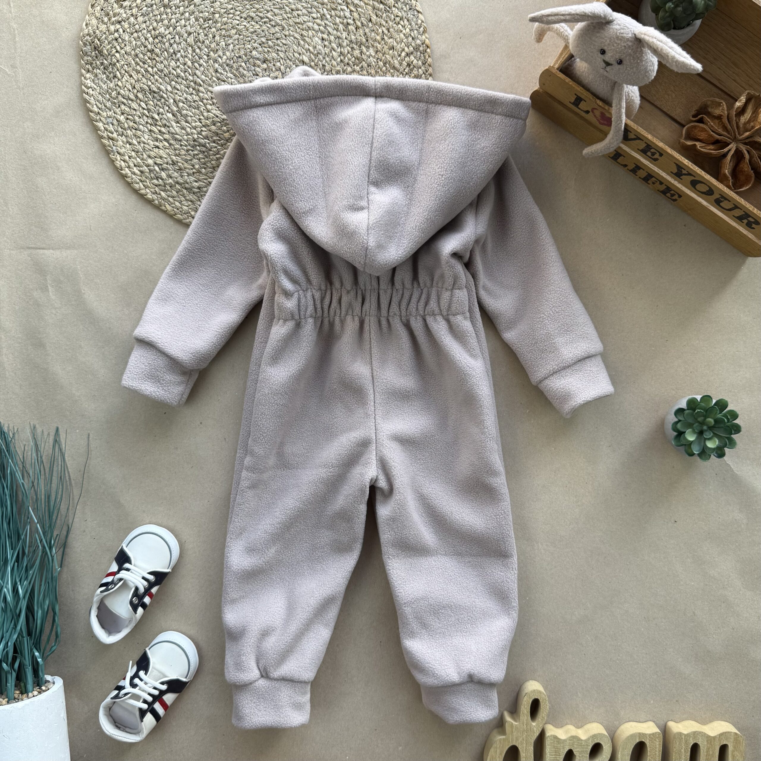 Ромпер фліс мокко