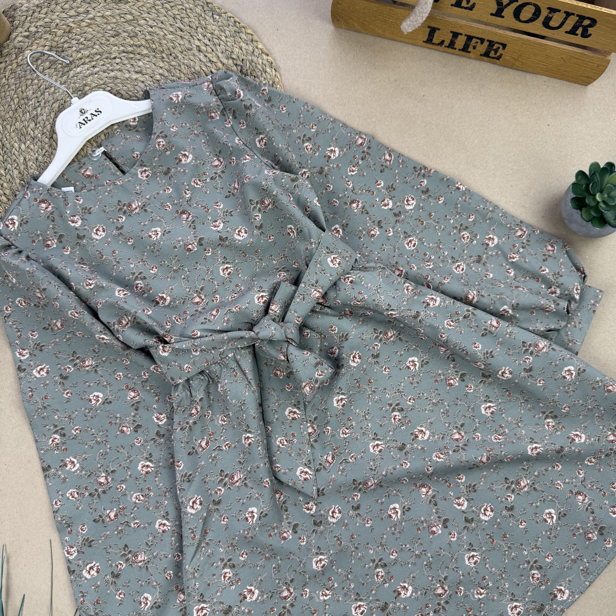 Сукня софт олива