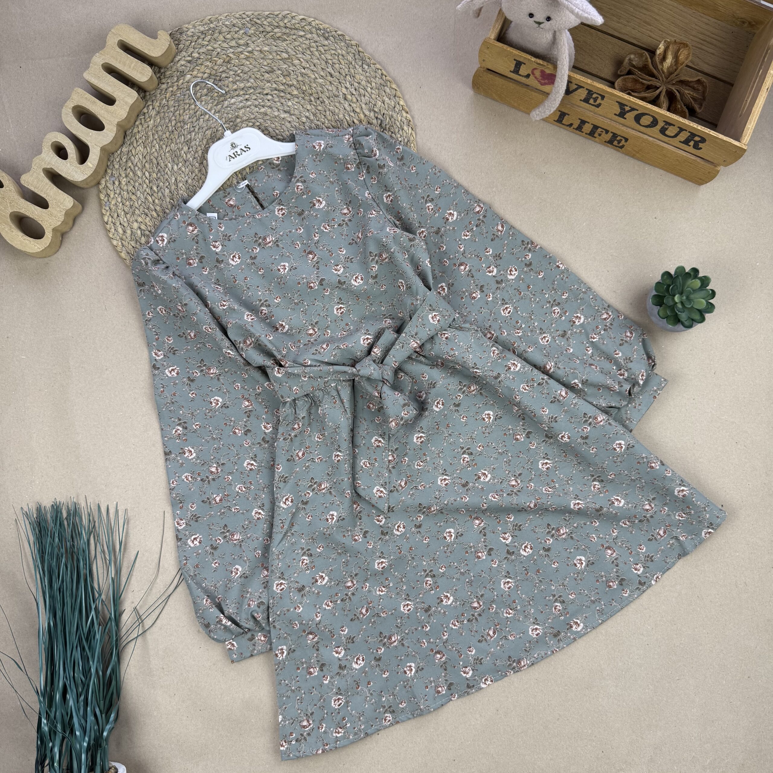 Сукня софт олива