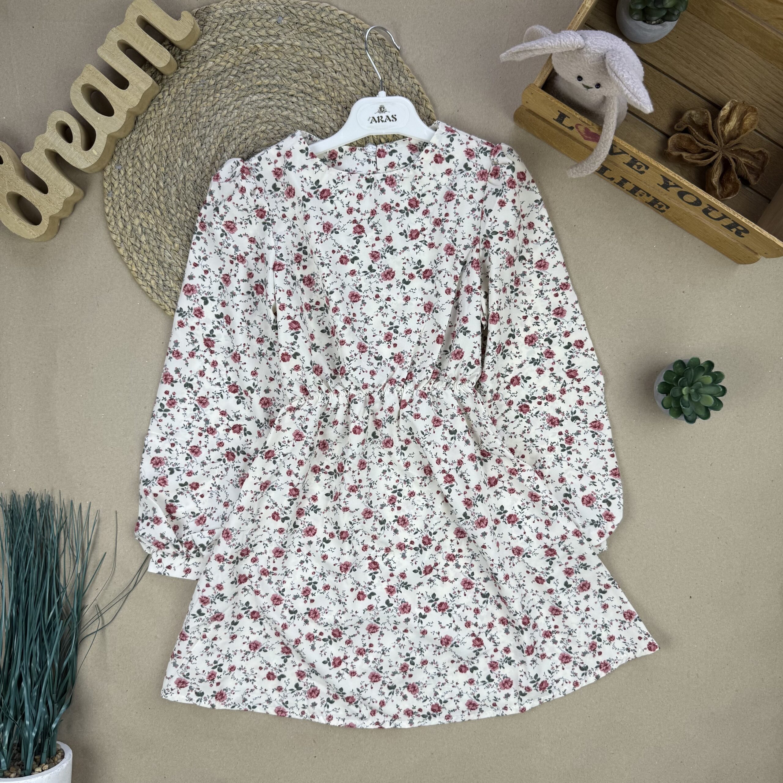 Сукня софт рожеві квіти