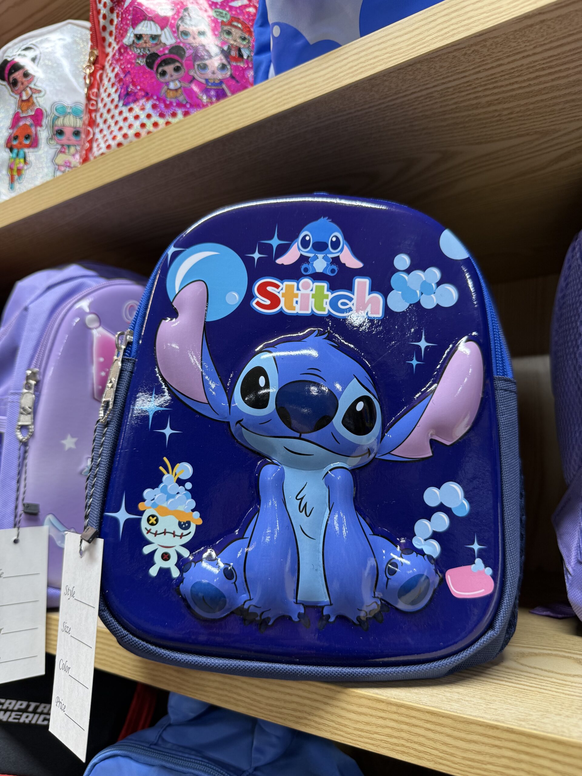 Рюкзак Стіч синій