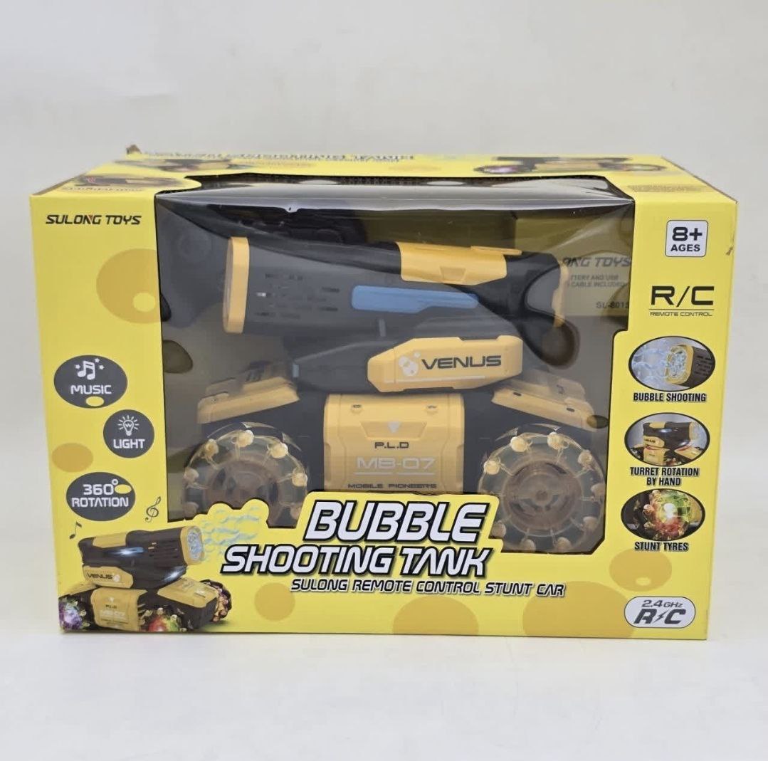 Танк на радіокеруванні - бульбашки