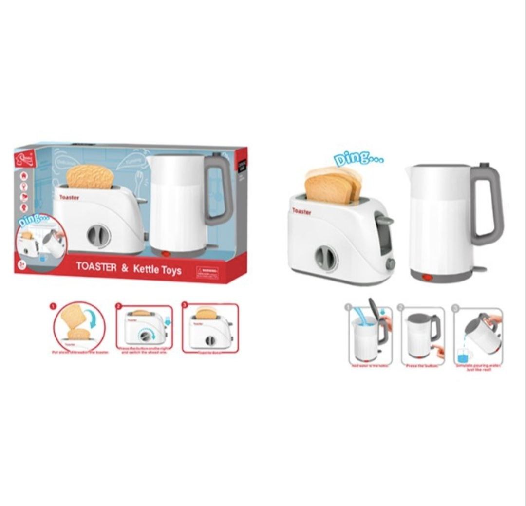 Дитячий тостер та чайник