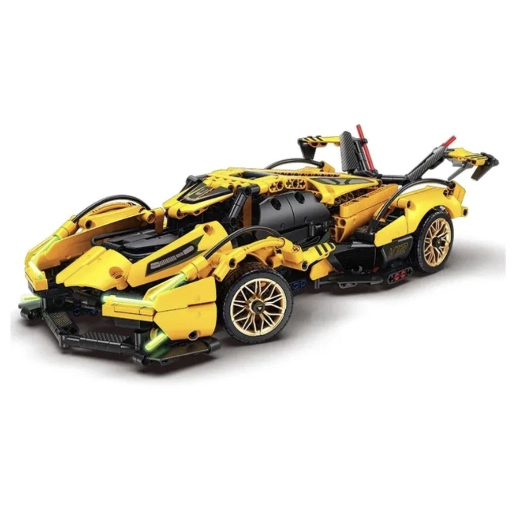 Конструктор машинка Ламборджині 1158 дет. Жовта