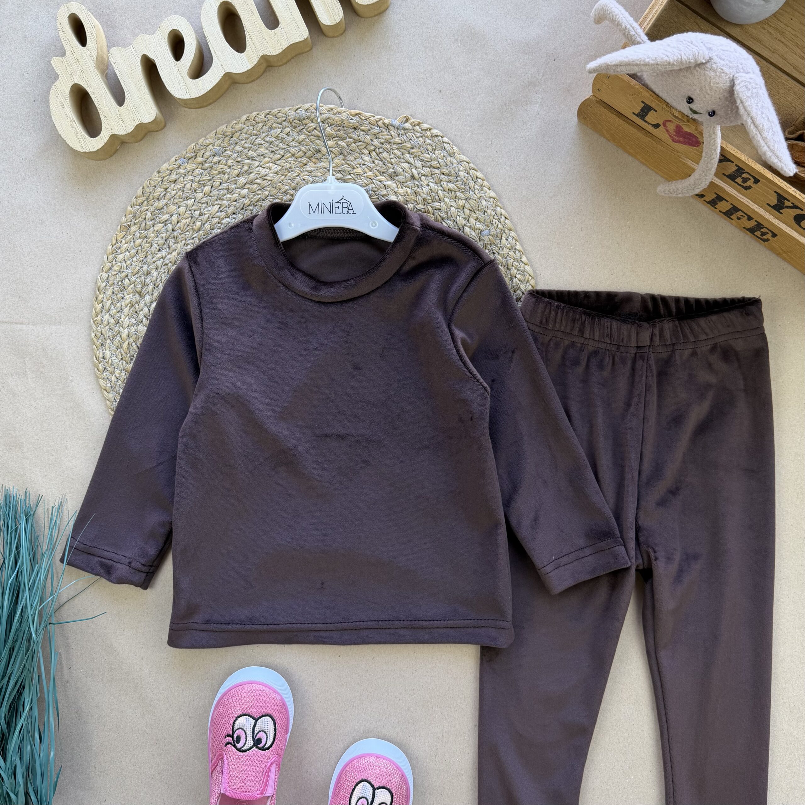 Лонг та лосини шоколад