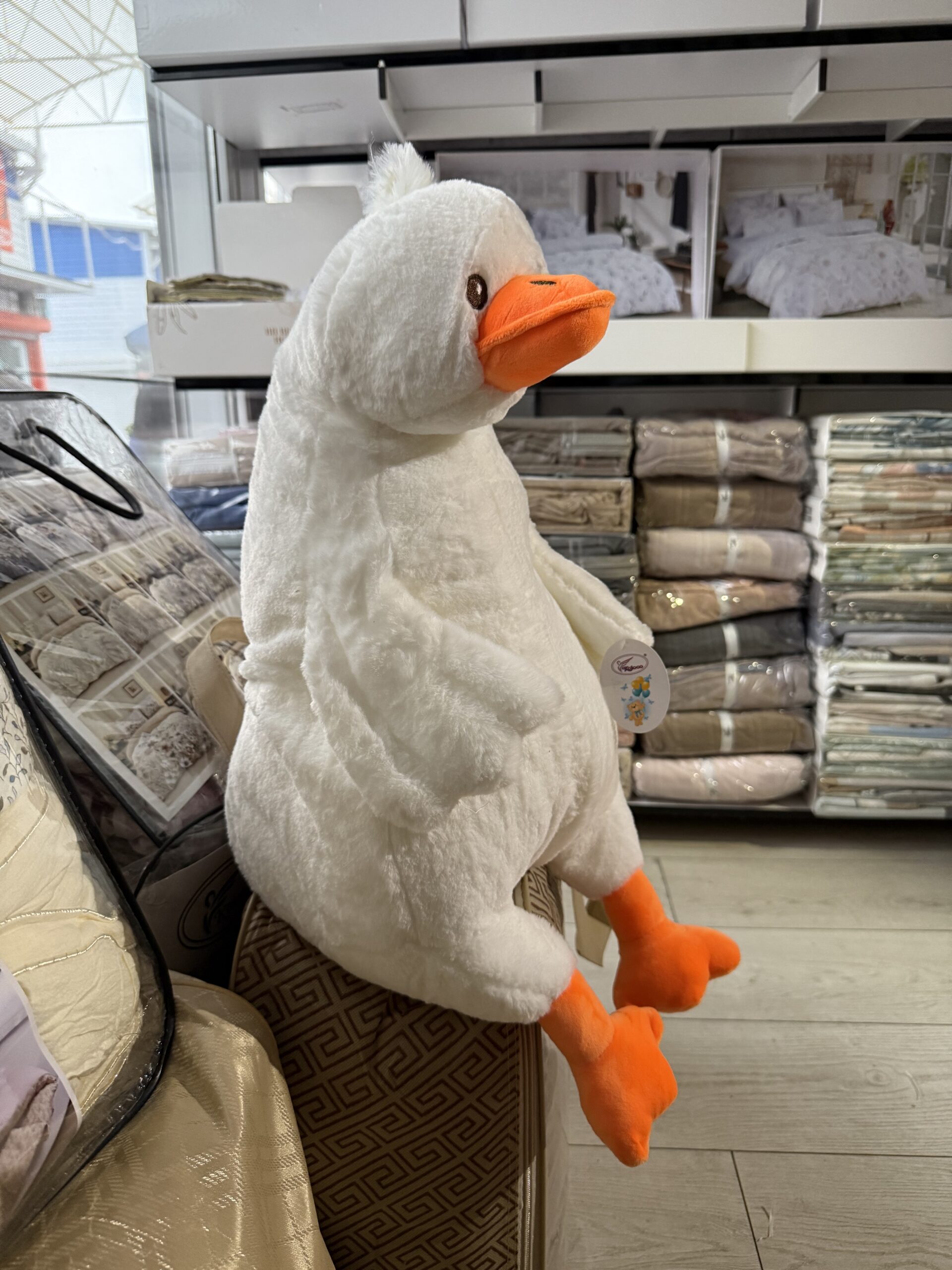 Іграшка подушка гусак