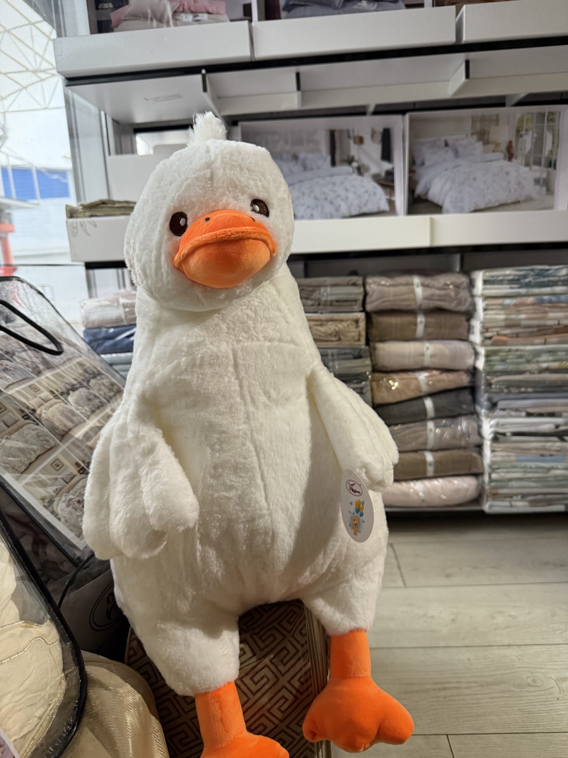 Іграшка подушка гусак