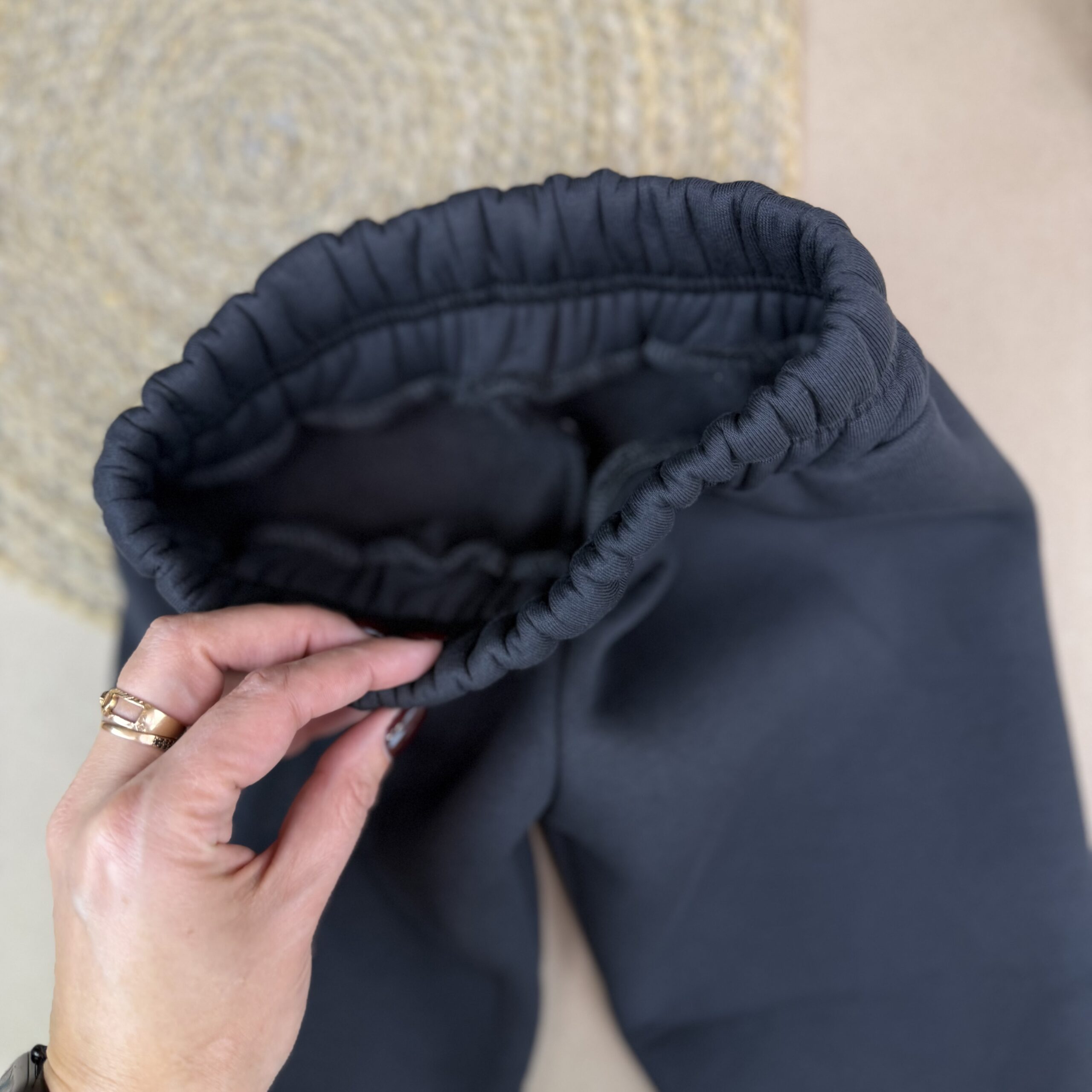 Штани тринитка графіт. Відшиваються