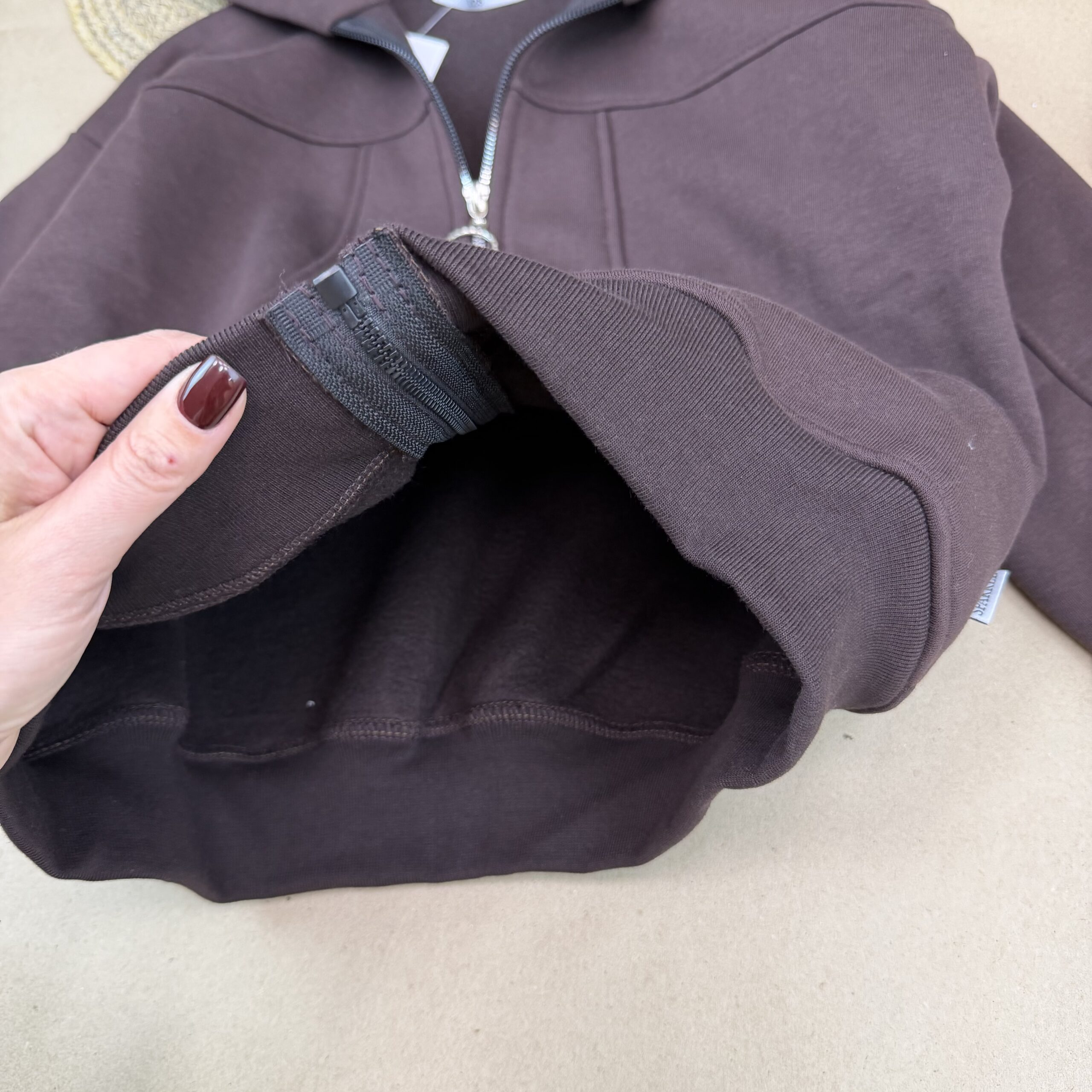 Зіпка spаrkle шоколад тринитка