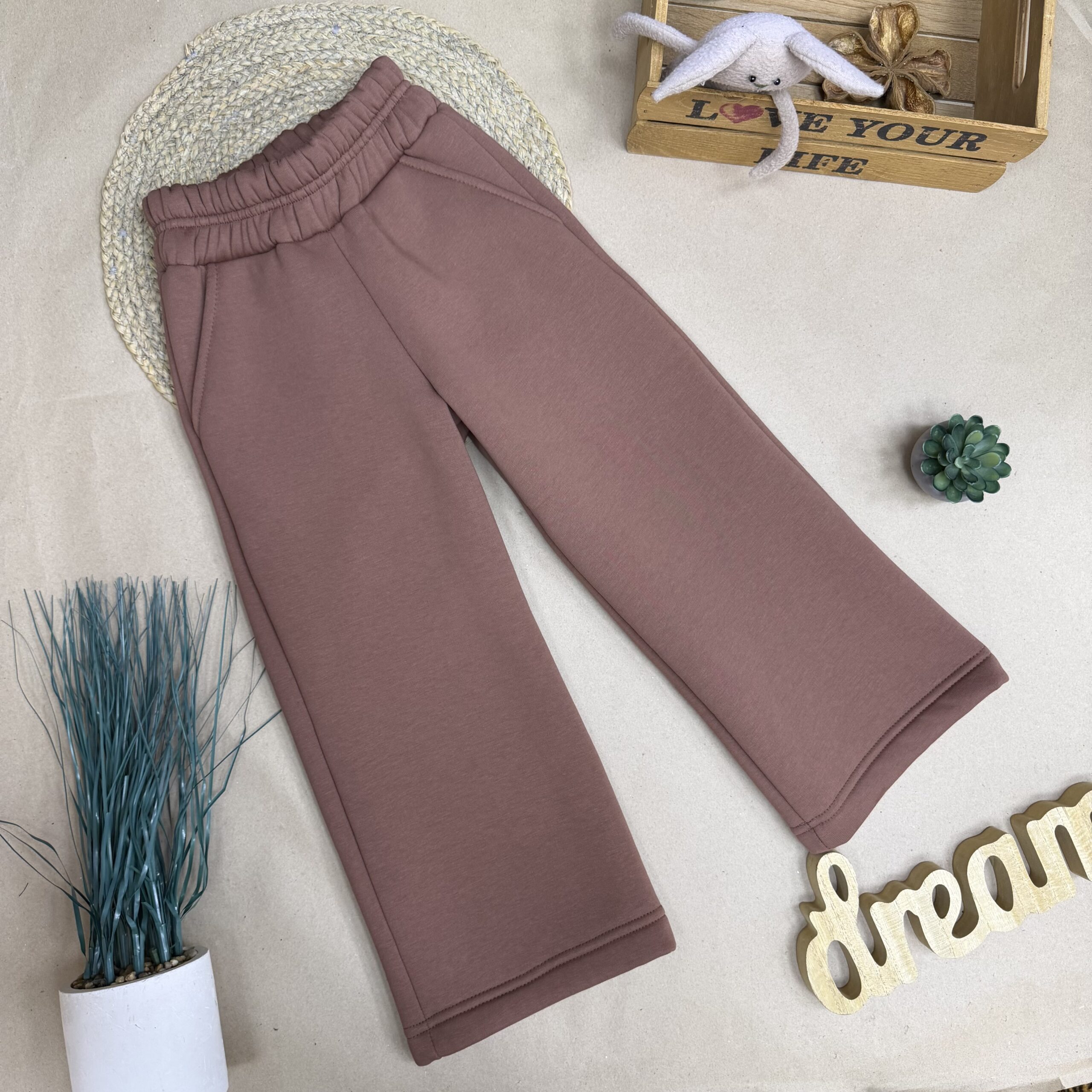 Палаццо тринитка мокко. Відшиваються!