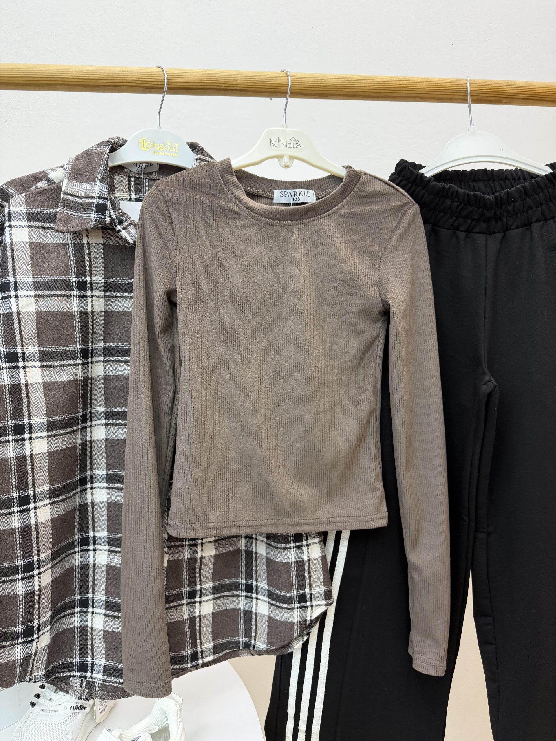 Лонгслів шоколад