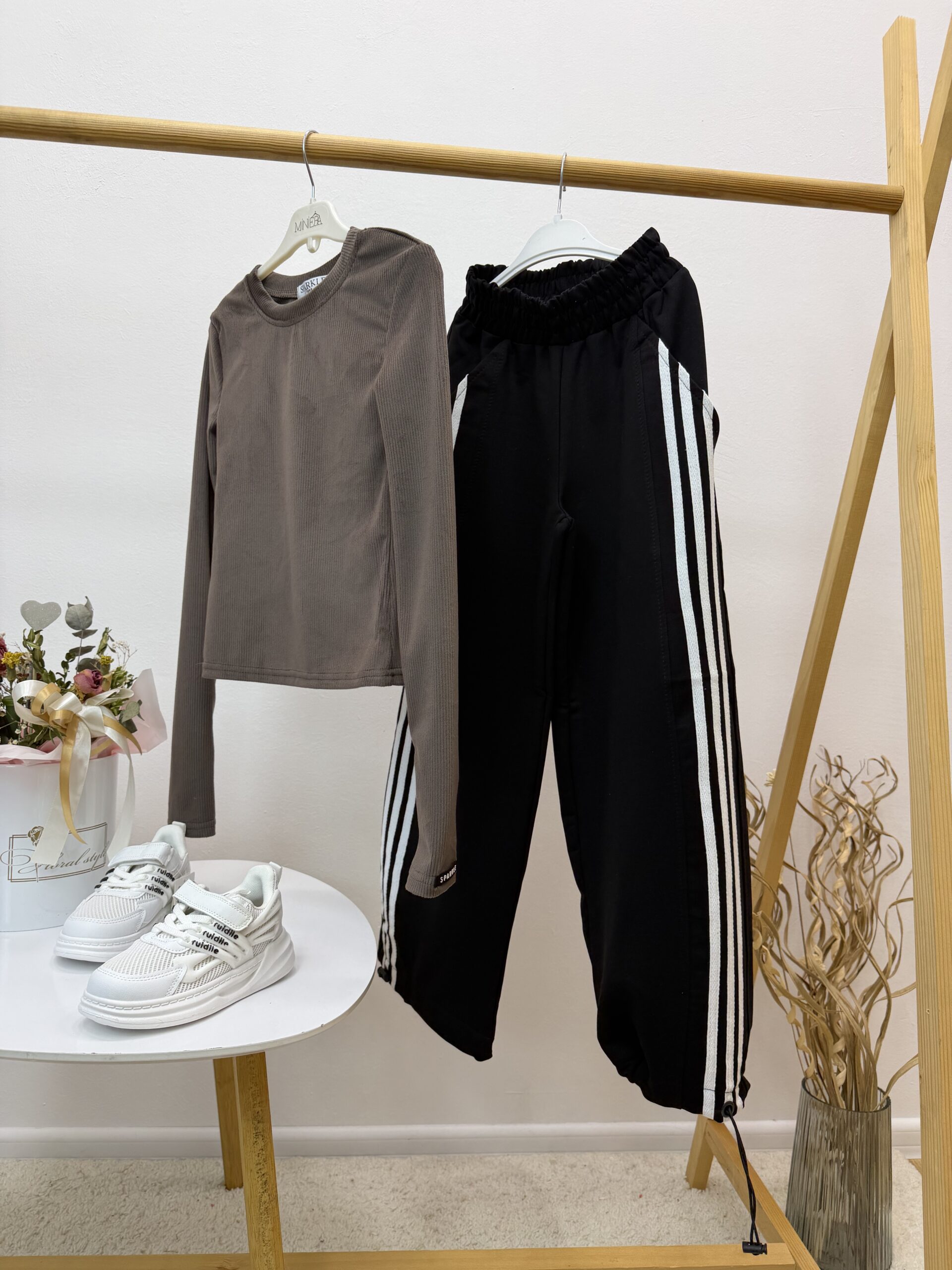 Лонгслів шоколад