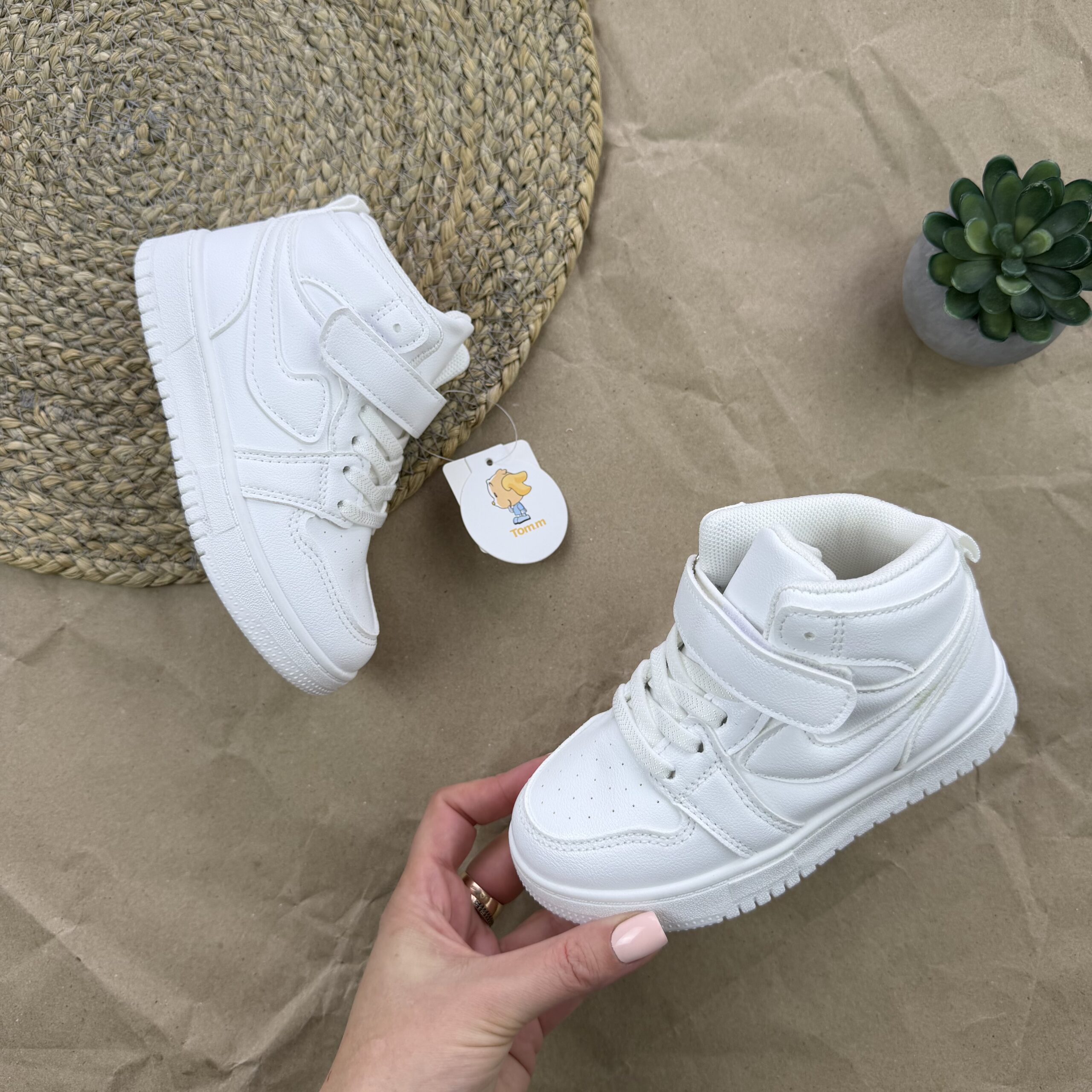 Хайтопи білі том.м 25-30