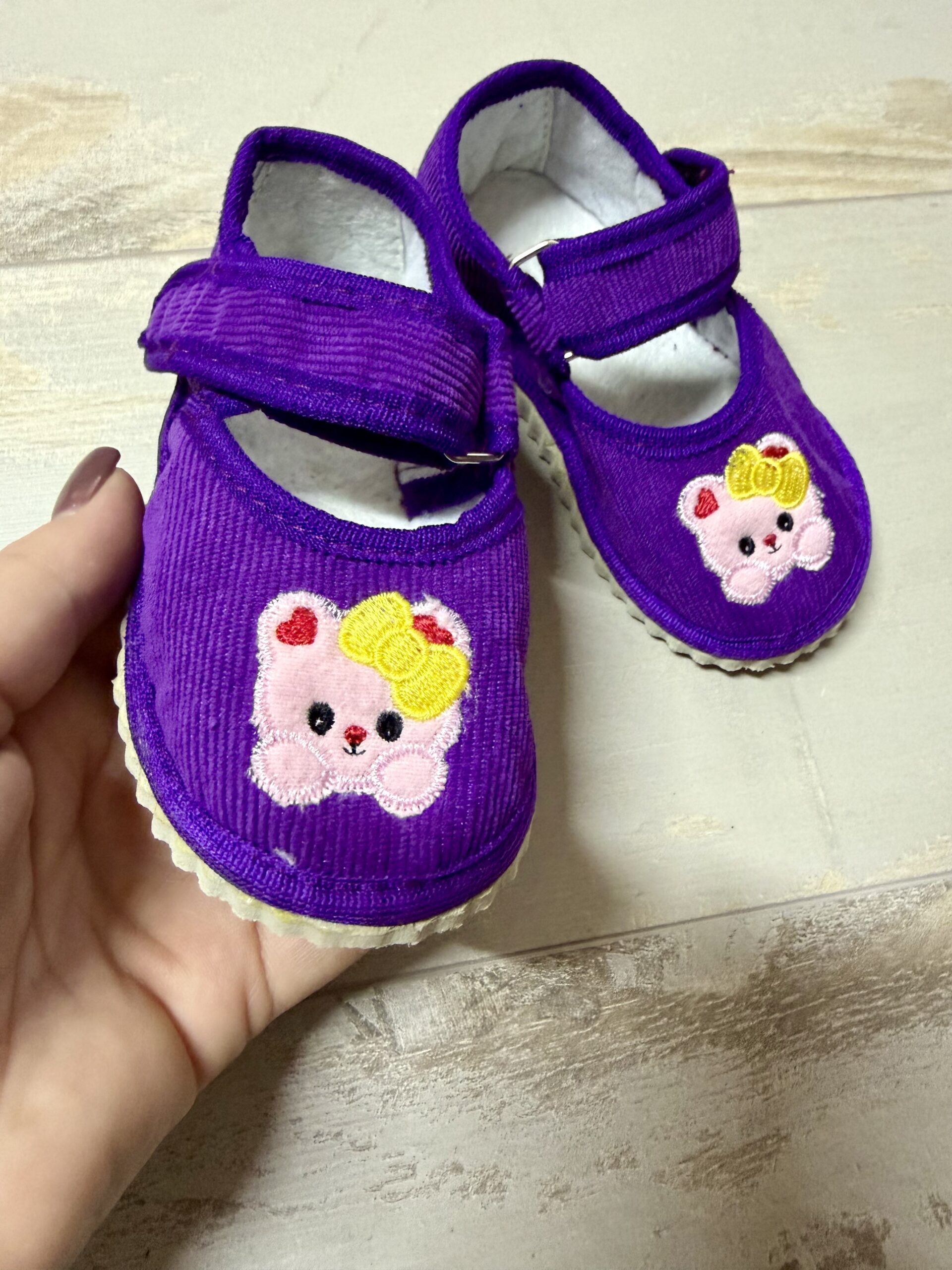 Капці киця фіолет