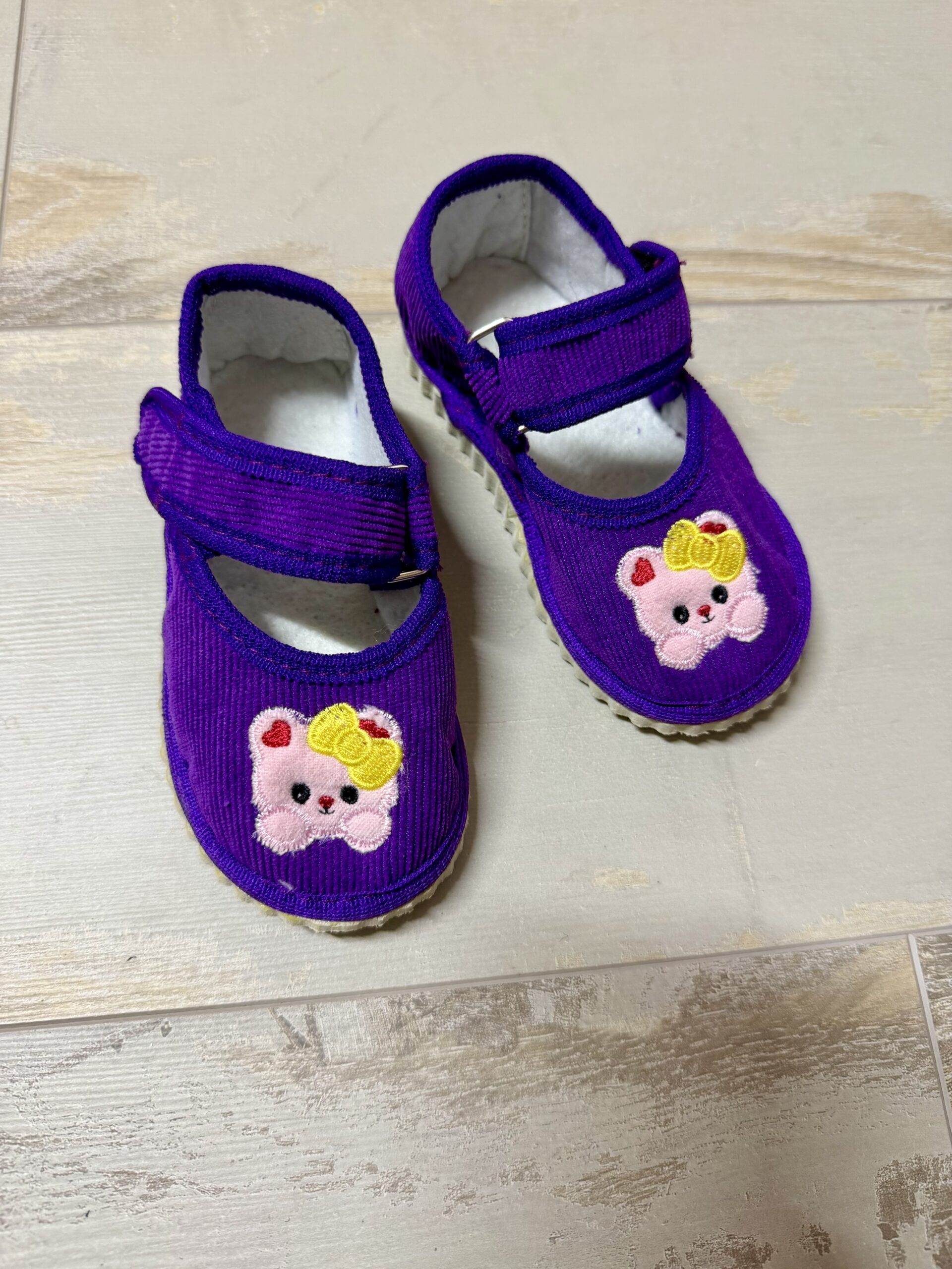 Капці киця фіолет