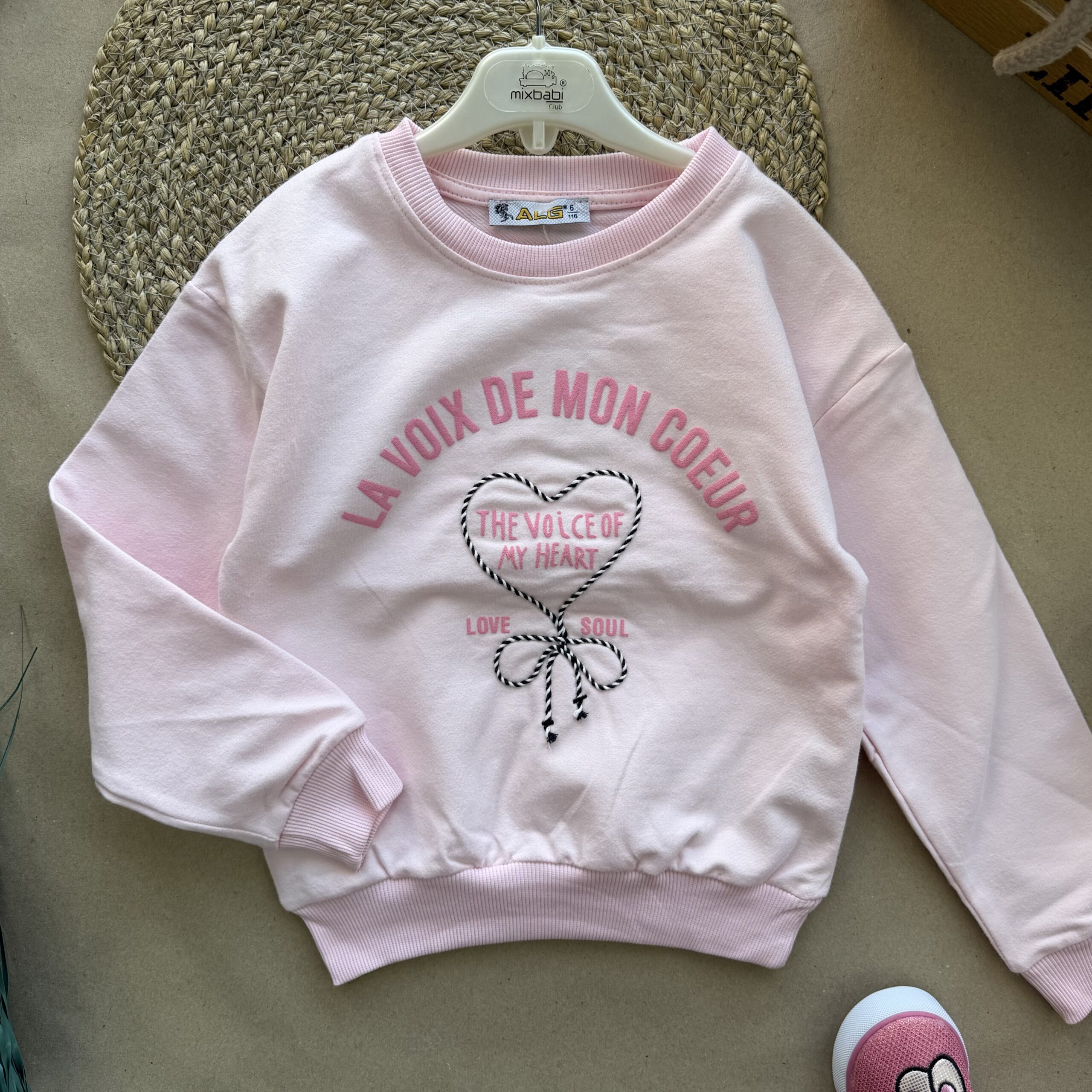 Реглан рожевий my heart