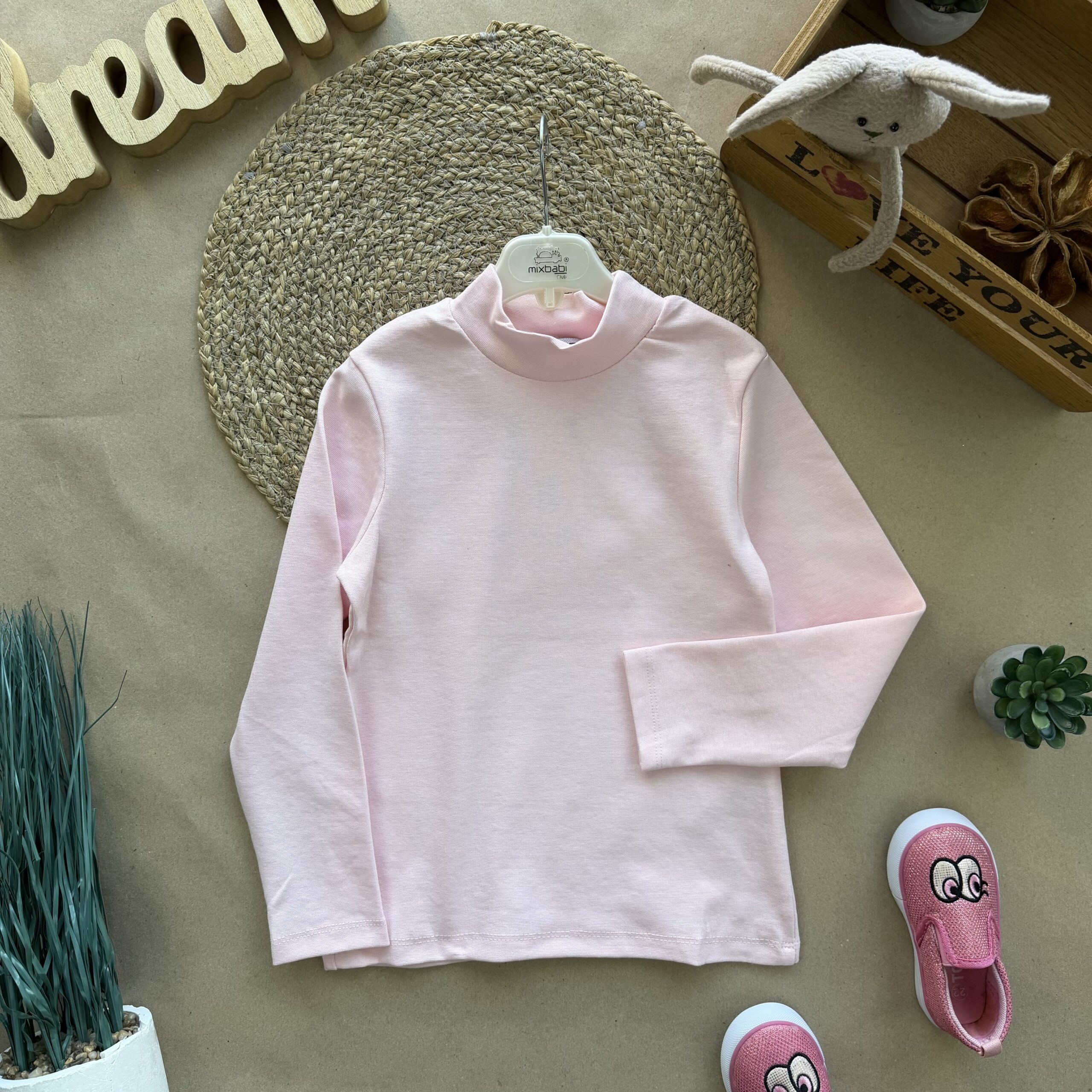 Гольф двонитка Туреччина рожевий 116-134