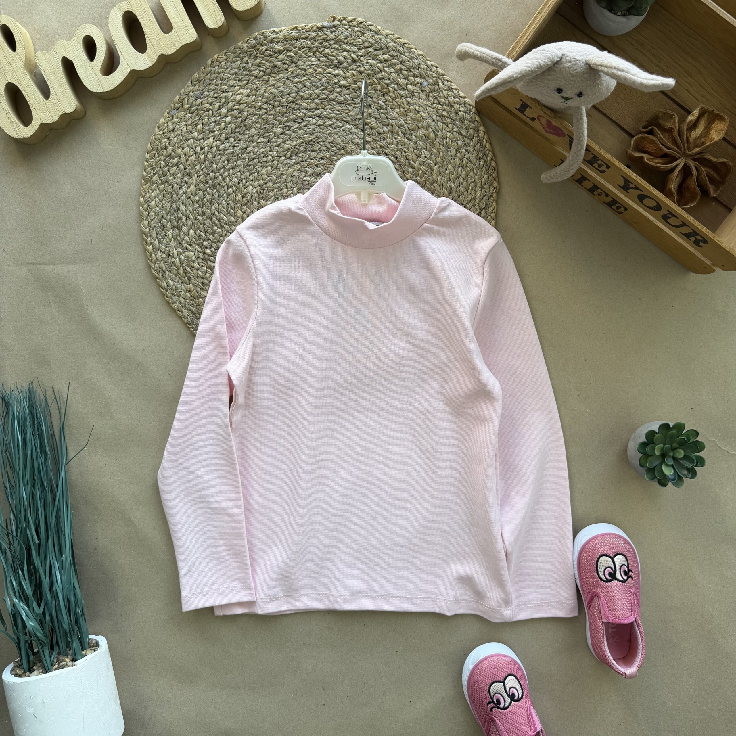 Гольф двонитка Туреччина рожевий 116-134