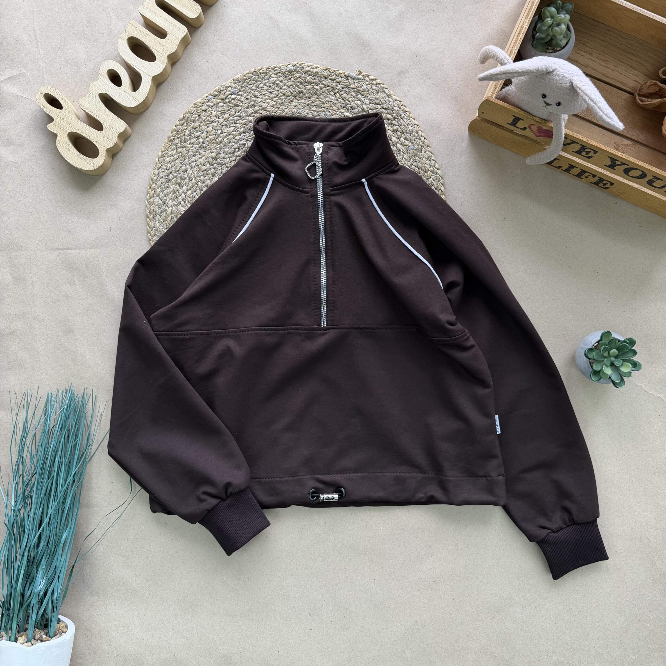 Реглан блискавка шоко