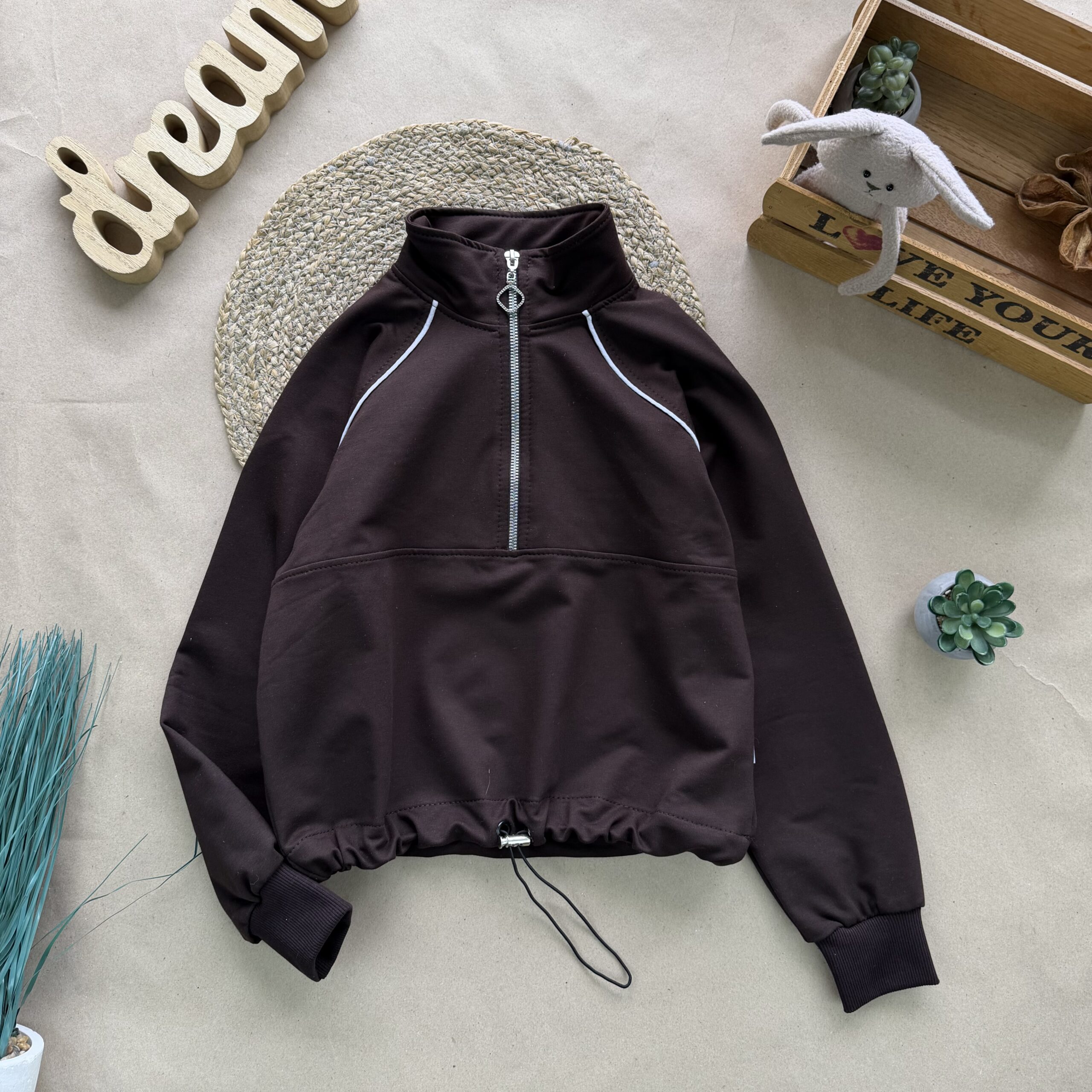 Реглан блискавка шоко