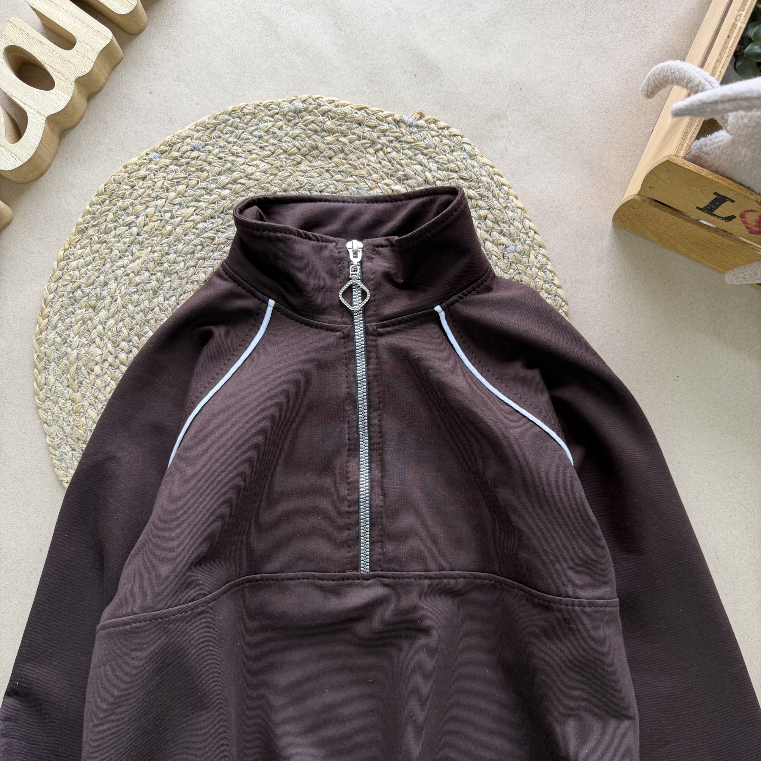 Реглан блискавка шоко