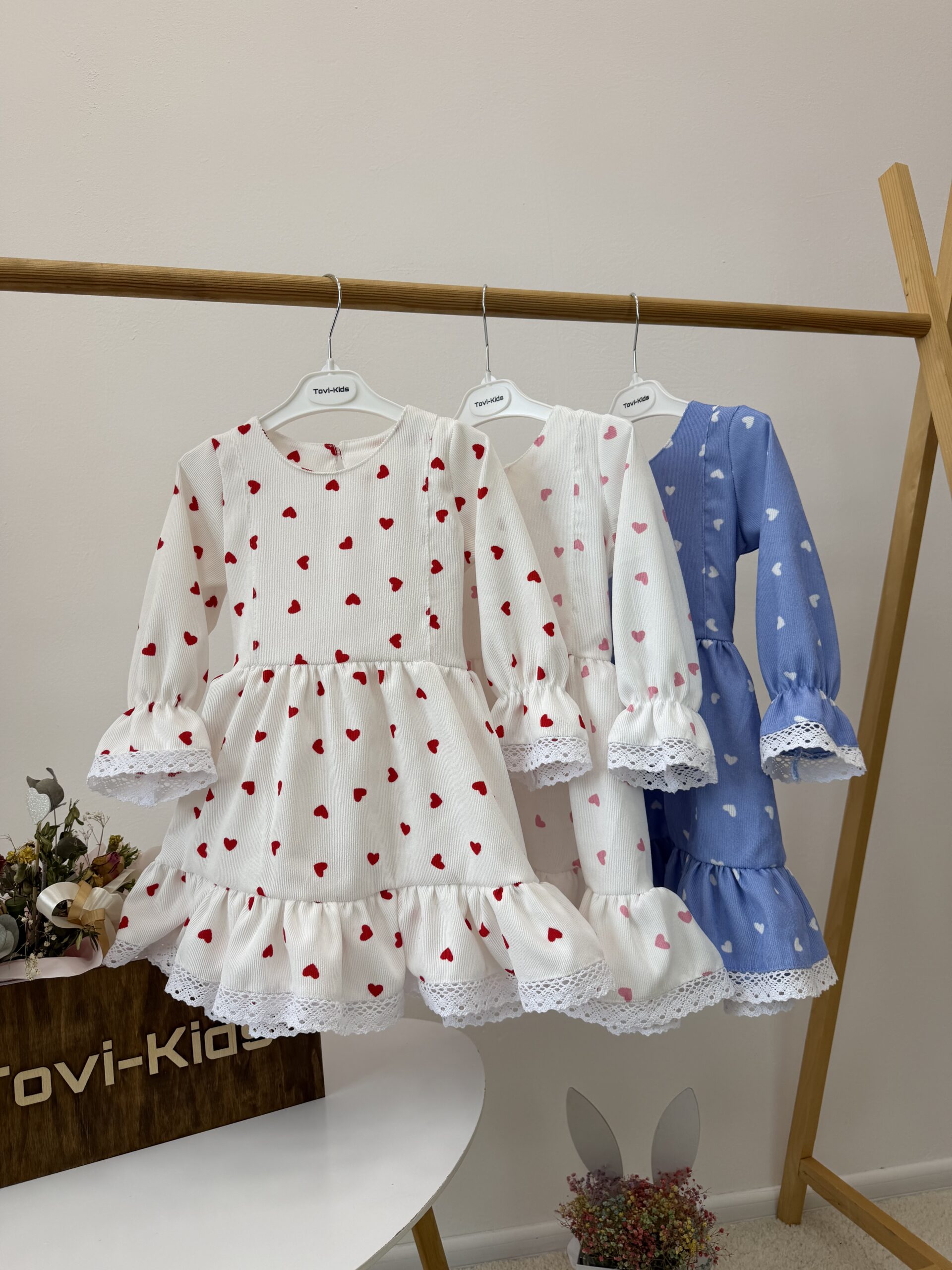 Відшивається повторно. Сукня серденько блакитна