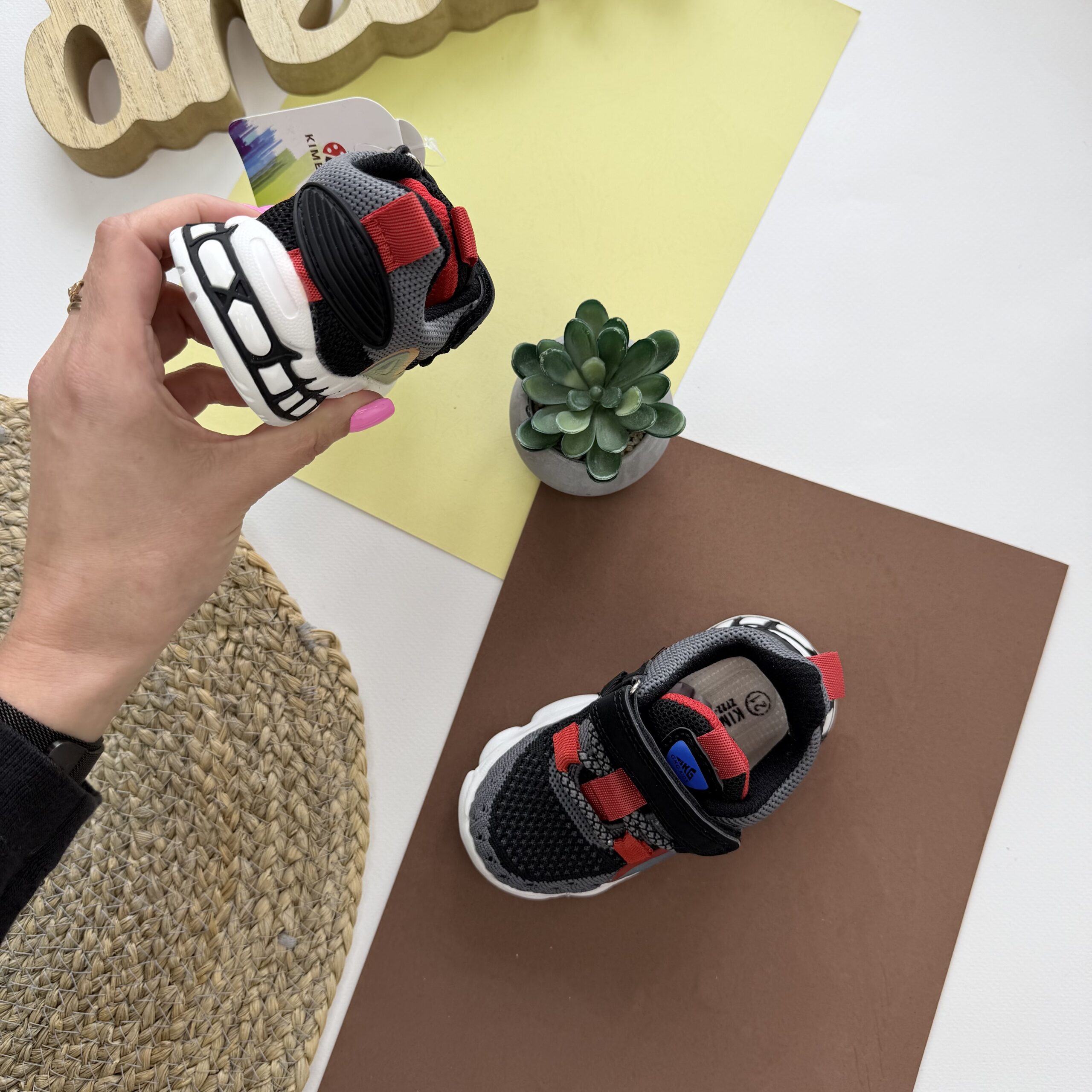 Кросівки кімбо текстиль чорні