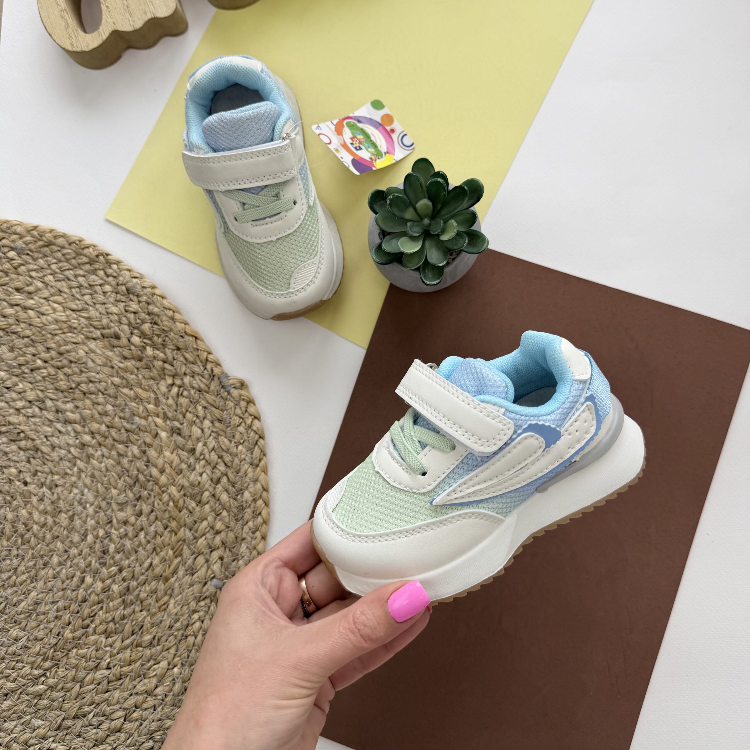 Кросівки блакитні JG