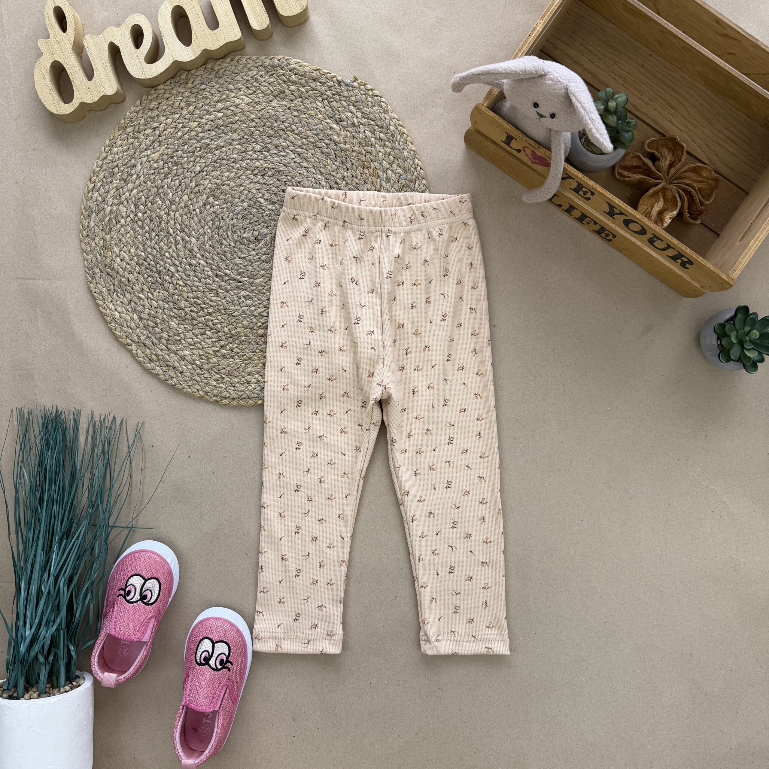 Лосини квіточки беж