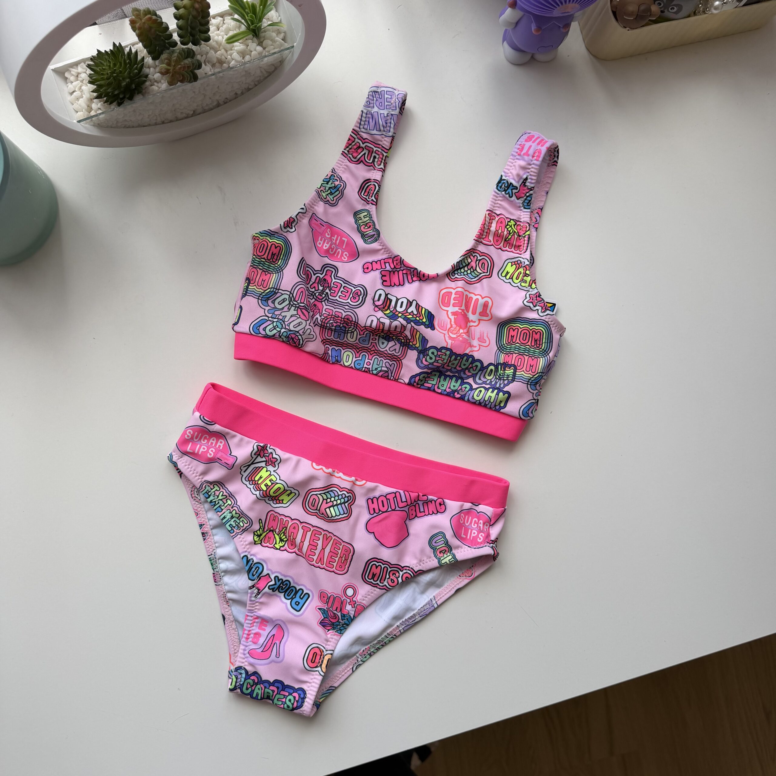 Купальник принт