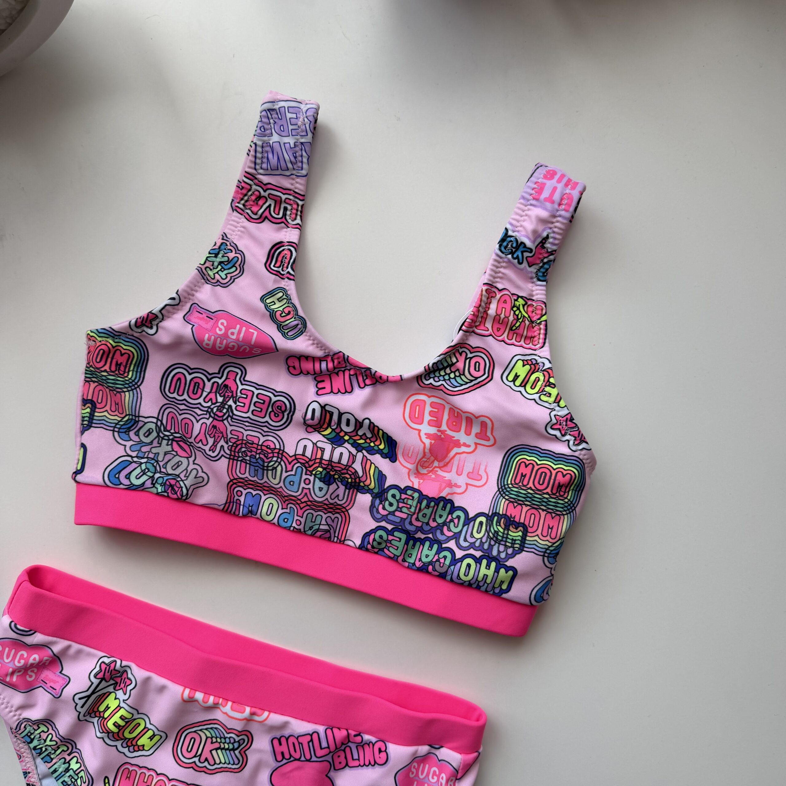 Купальник принт