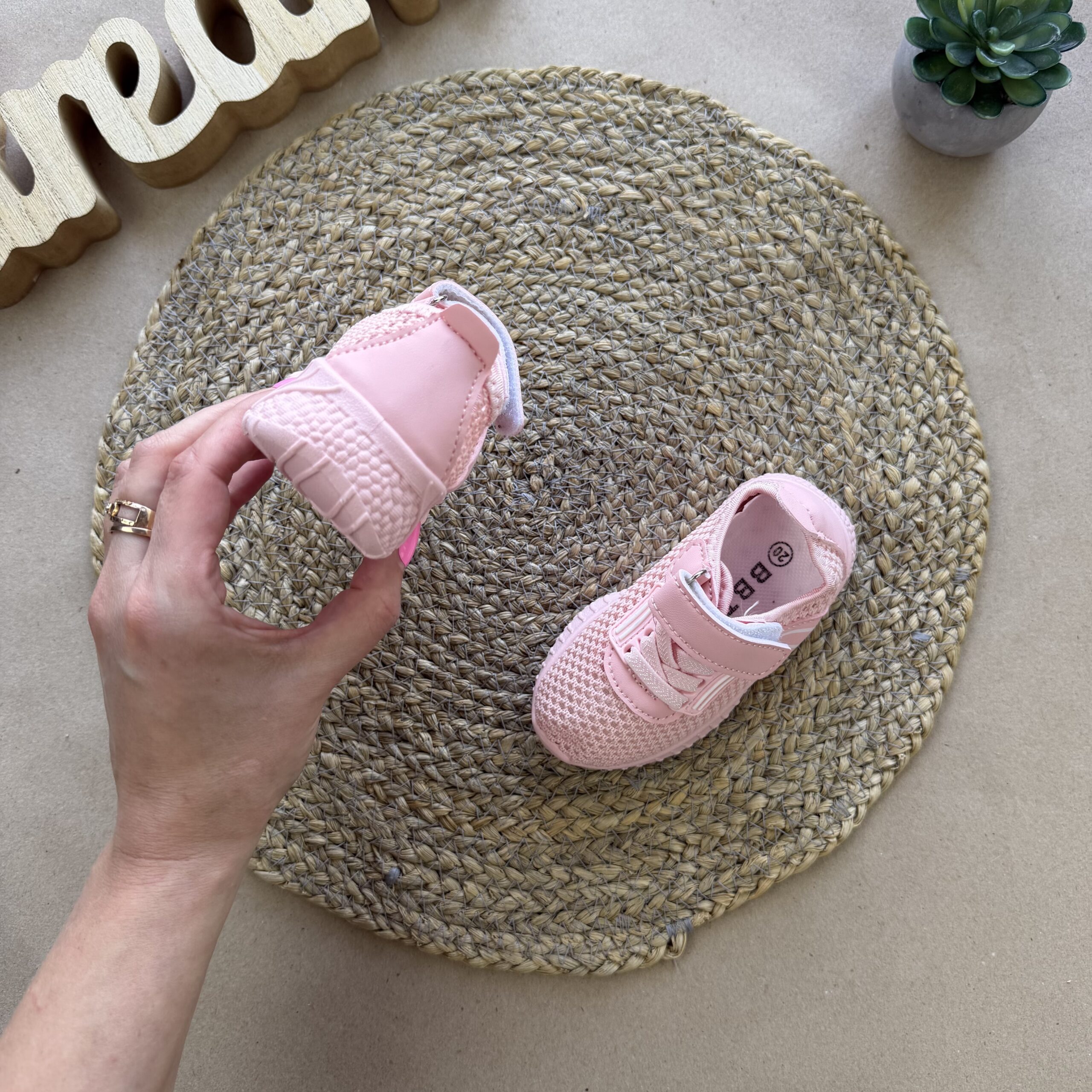 Кеди сітка рожеві 20-25